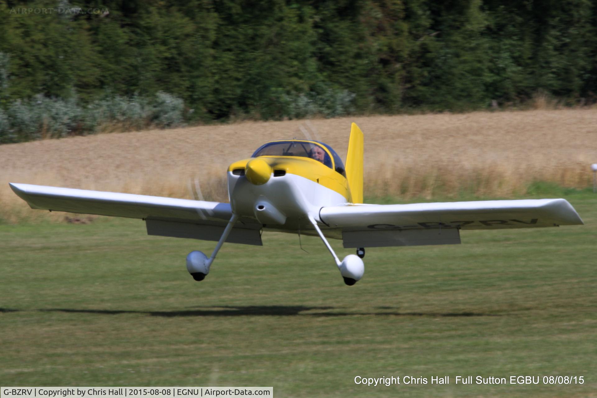 G-BZRV, 2002 Vans RV-6 C/N PFA 181A-13573, at the Vale of York LAA strut flyin, Full Sutton