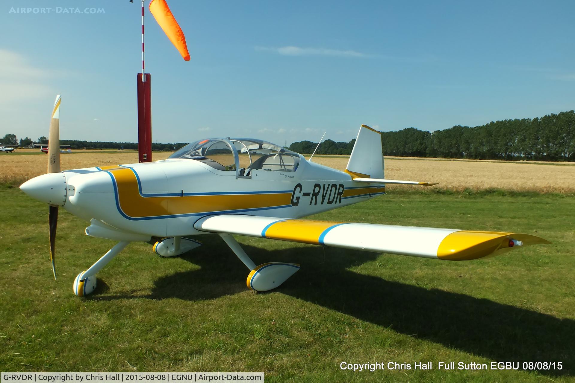 G-RVDR, 2001 Vans RV-6A C/N PFA 181A-13098, at the Vale of York LAA strut flyin, Full Sutton