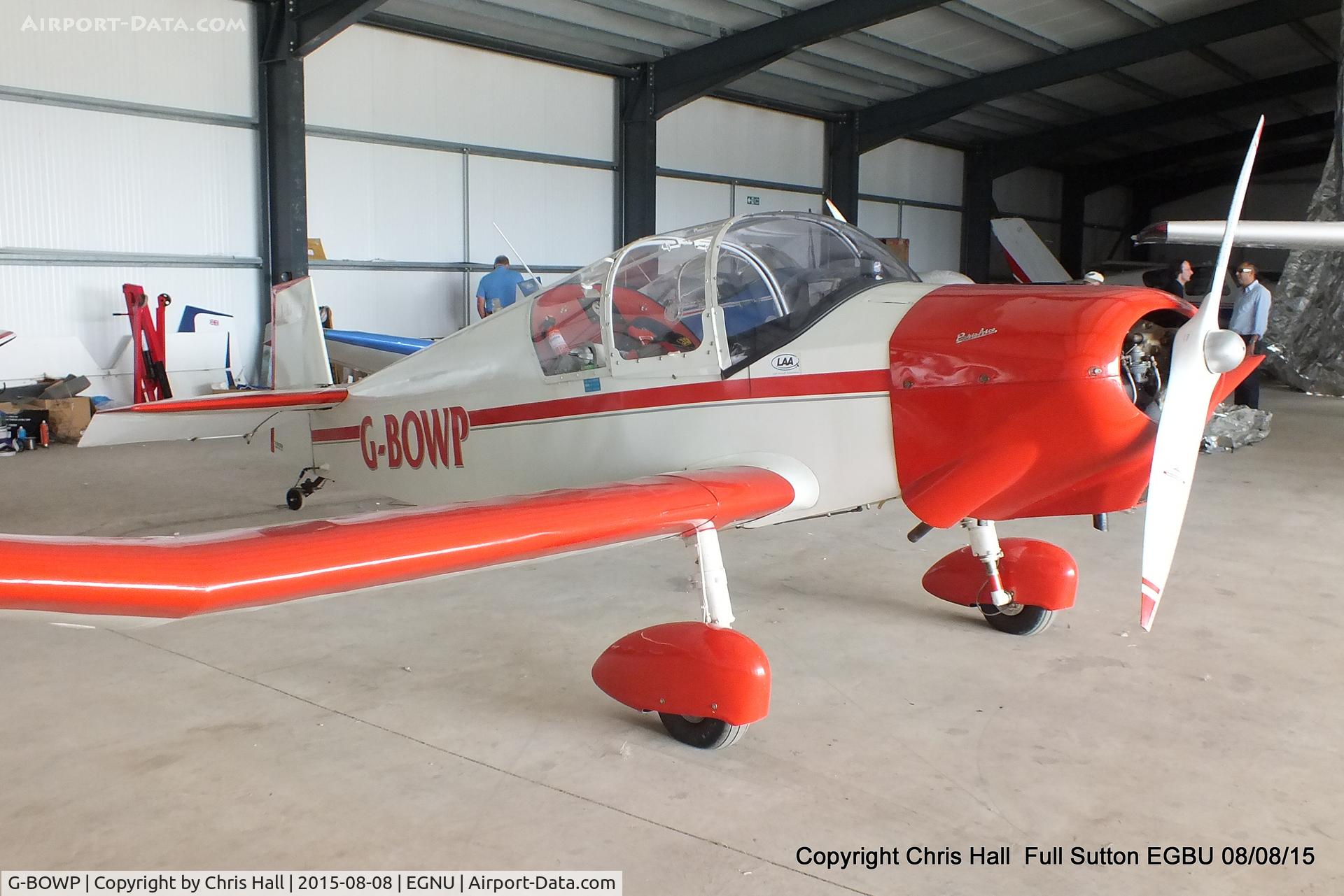 G-BOWP, 1966 Jodel (Wassmer) D-120A Paris-Nice C/N 319, Full Sutton resident
