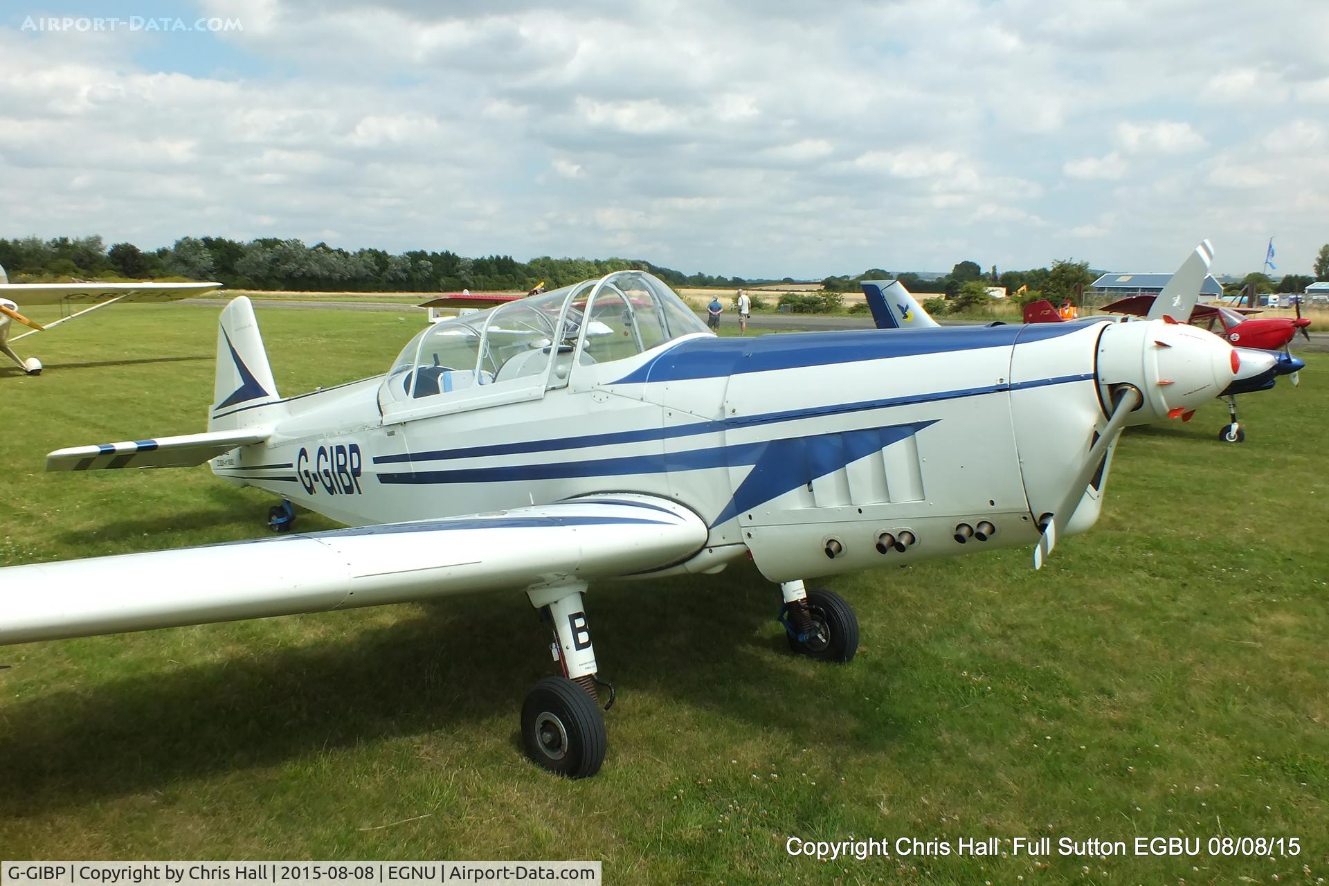 G-GIBP, 1969 Zlin Z-526 Trener Master C/N 1082, at the Vale of York LAA strut flyin, Full Sutton
