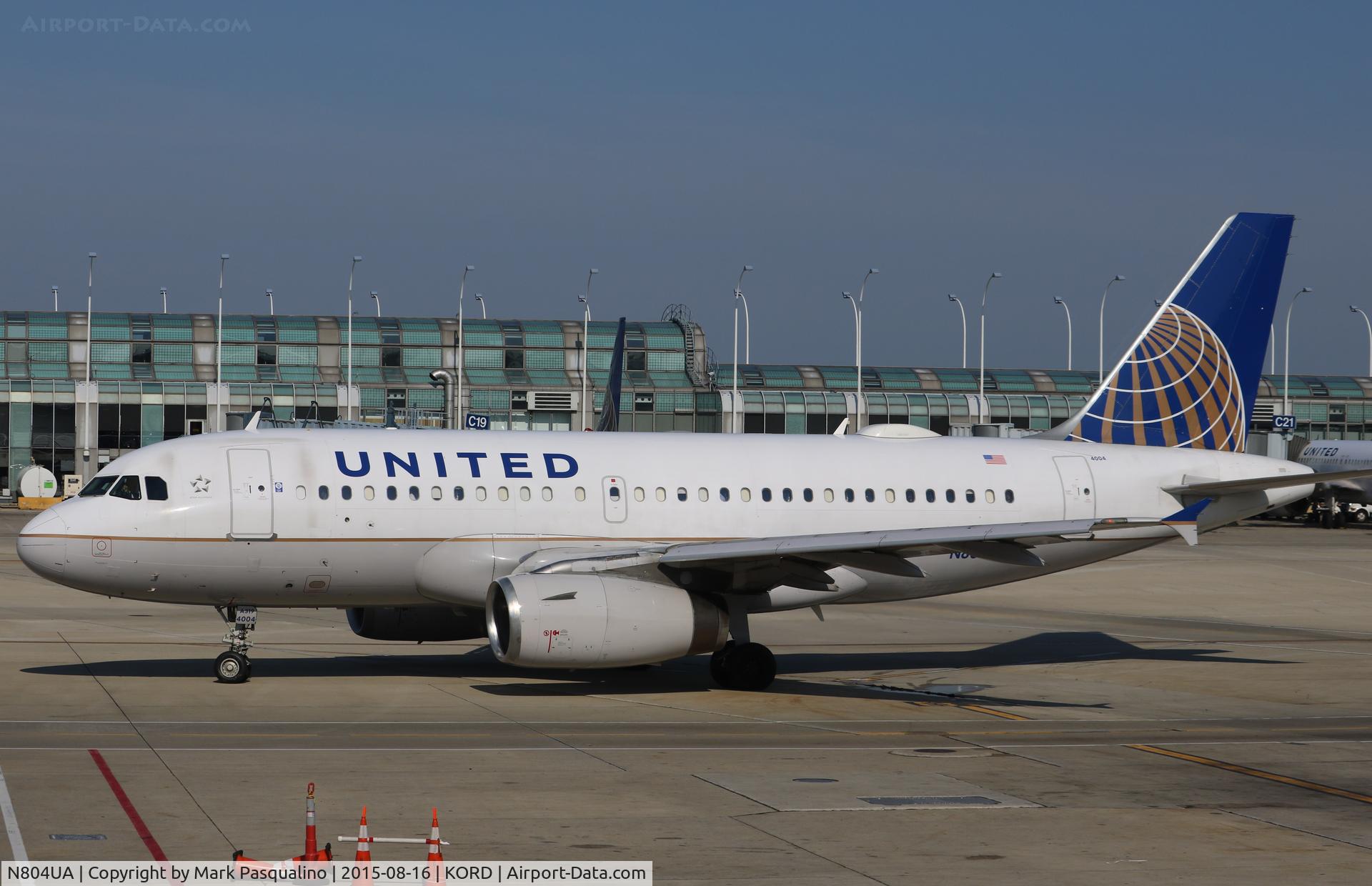 N804UA, 1997 Airbus A319-131 C/N 759, Airbus A319