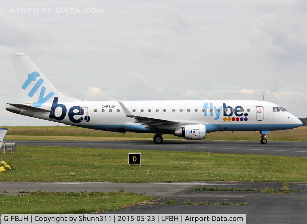 G-FBJH, 2012 Embraer 175STD (ERJ-170-200) C/N 17000351, Arriving from and taxiing to the Terminal...