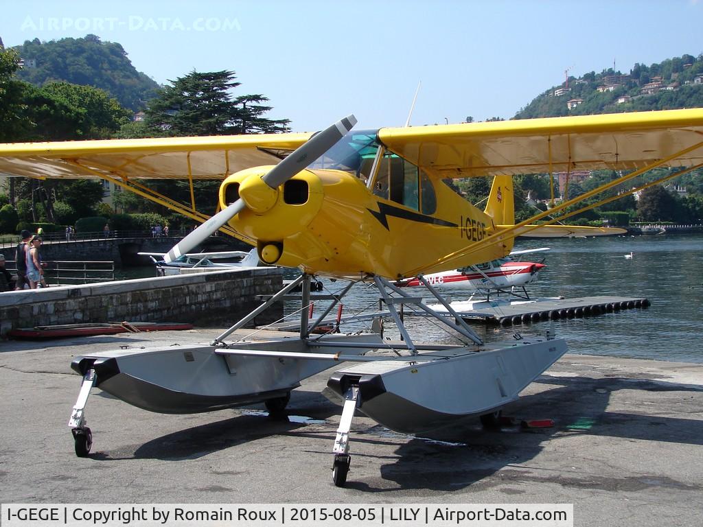 I-GEGE, Piper PA-18-150 Super Cub Super Cub C/N 1809027, Parked