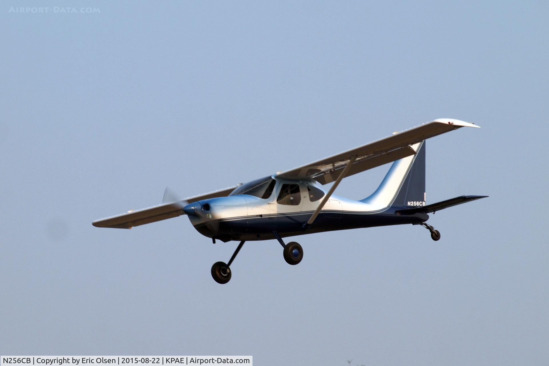 N256CB, 1998 Stoddard-Hamilton GlaStar C/N 5427, 1998 Glastar about to land on 34R at Paine Field.