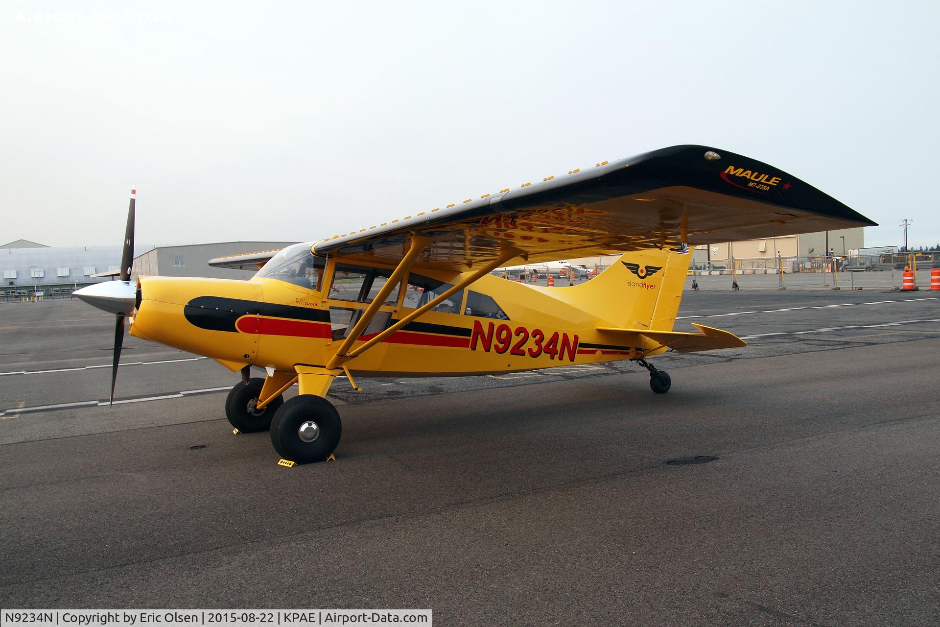 N9234N, Maule M-7-235 Super Rocket C/N 4119C, Maule at Paine Field
