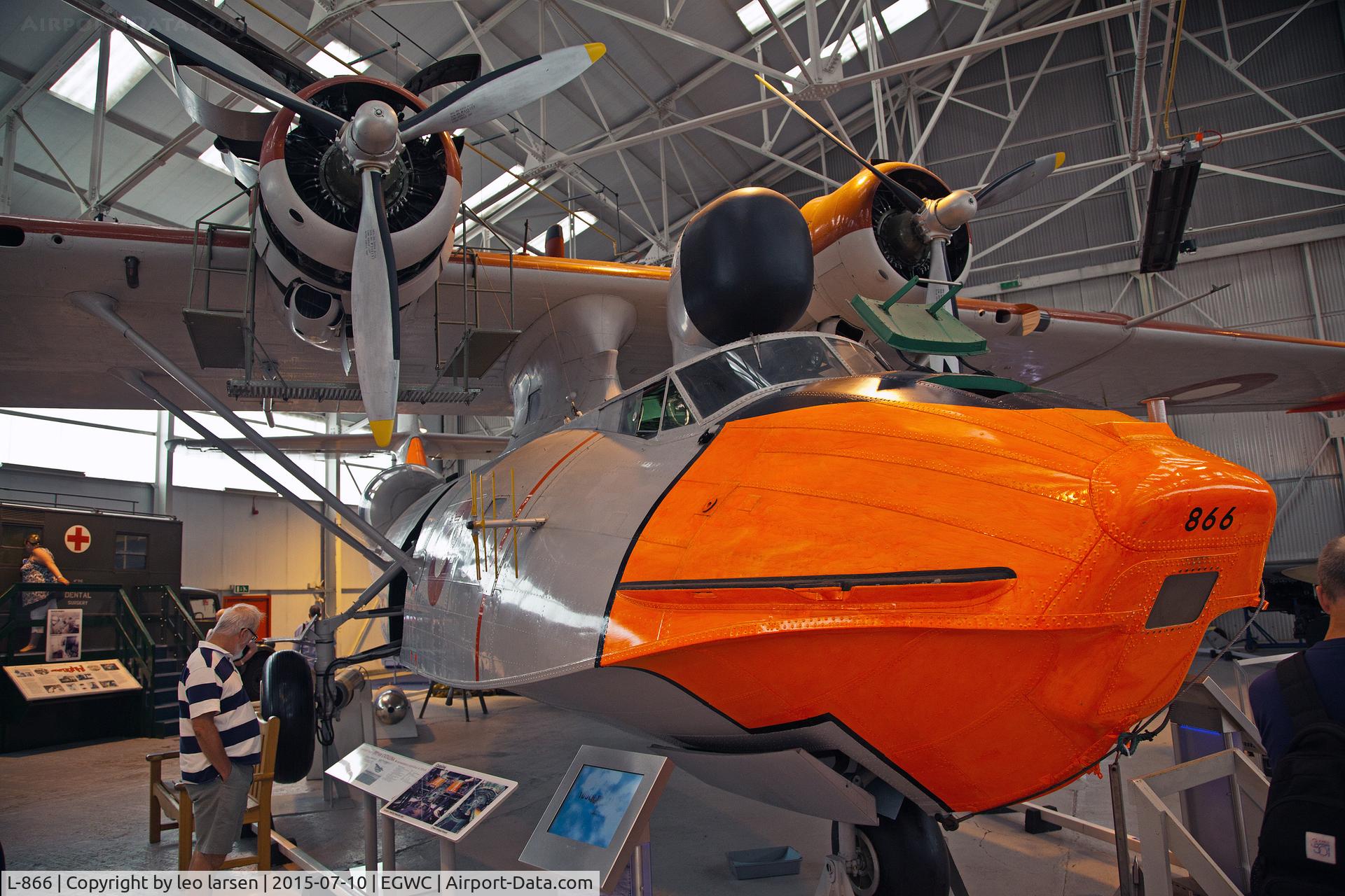 L-866, Consolidated PBY-6A Catalina C/N 2063, Cosford RAF Museum 10.7.15