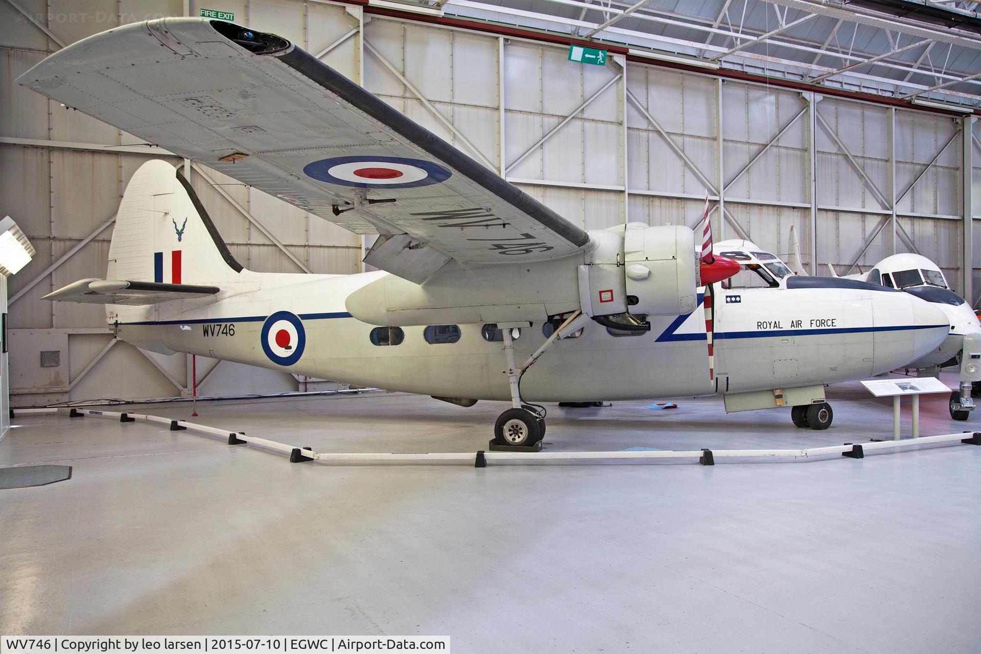WV746, Hunting Percival P-66 Pembroke C1 C/N PAC/66/53, Cosford RAF Museum 10.7.15