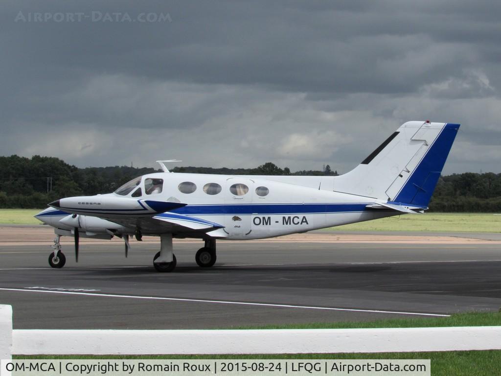 OM-MCA, 1970 Cessna 414 Chancellor Chancellor C/N 414-0064, Taxiing