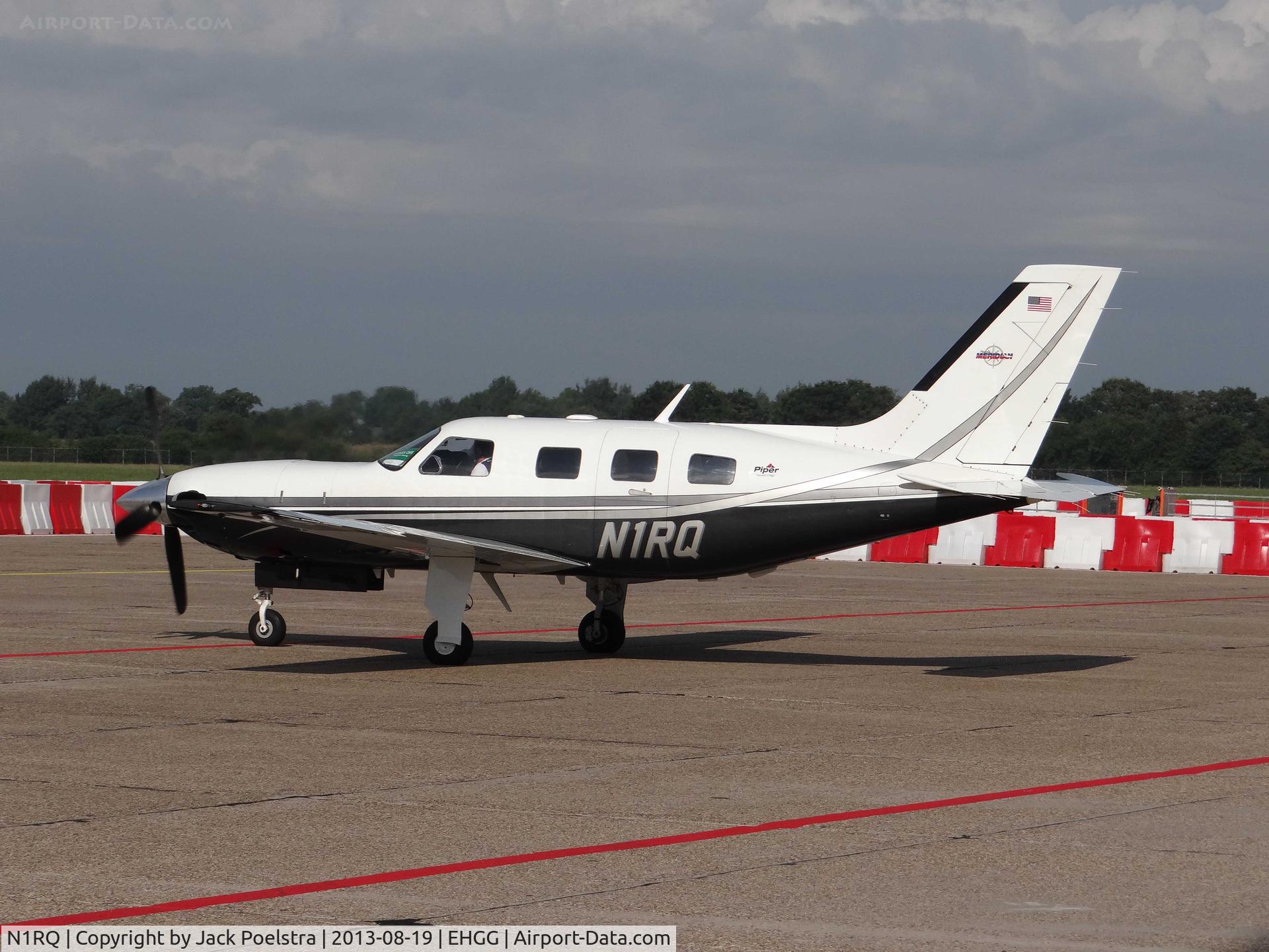 N1RQ, Piper PA-46-500TP C/N 4697112, N1RQ at ramp of GRQ