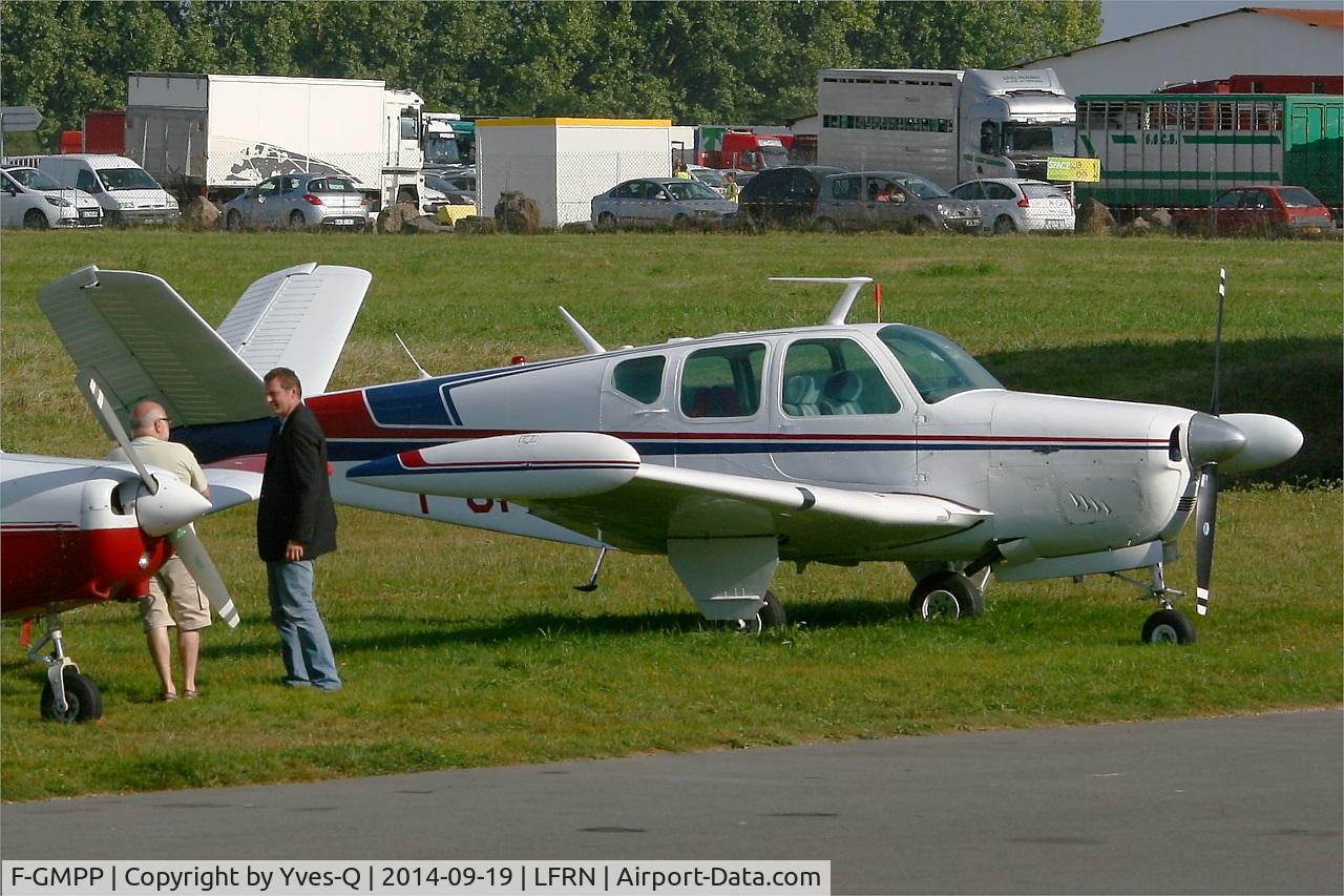 F-GMPP, 1960 Beech M35 Bonanza C/N D-6451, Beech M35 Bonanza, Rennes St Jacques Airport flying club (LFRN-RNS)