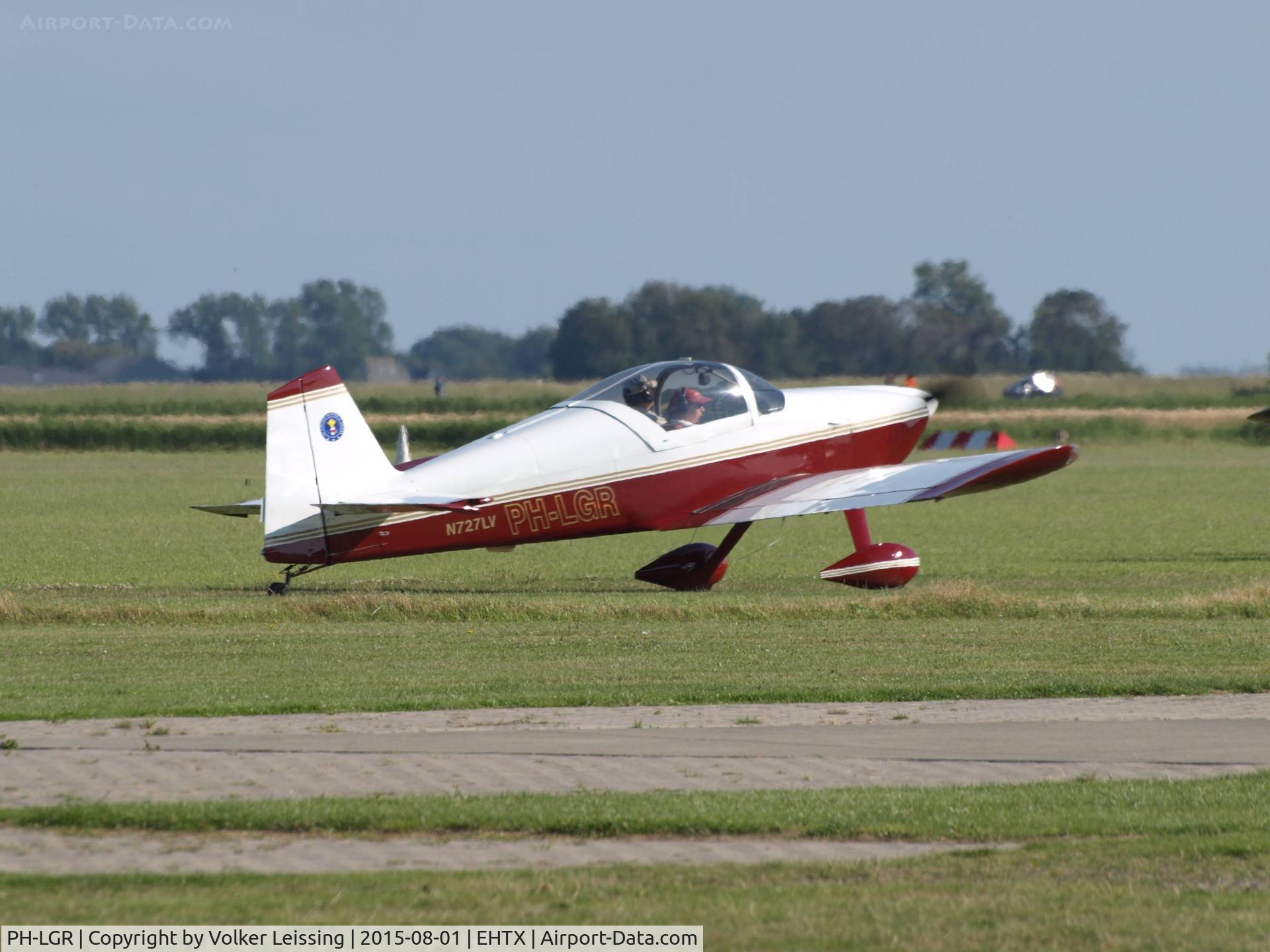 PH-LGR, 1998 Vans RV-6 C/N 001 (N727LV), taxi to parking