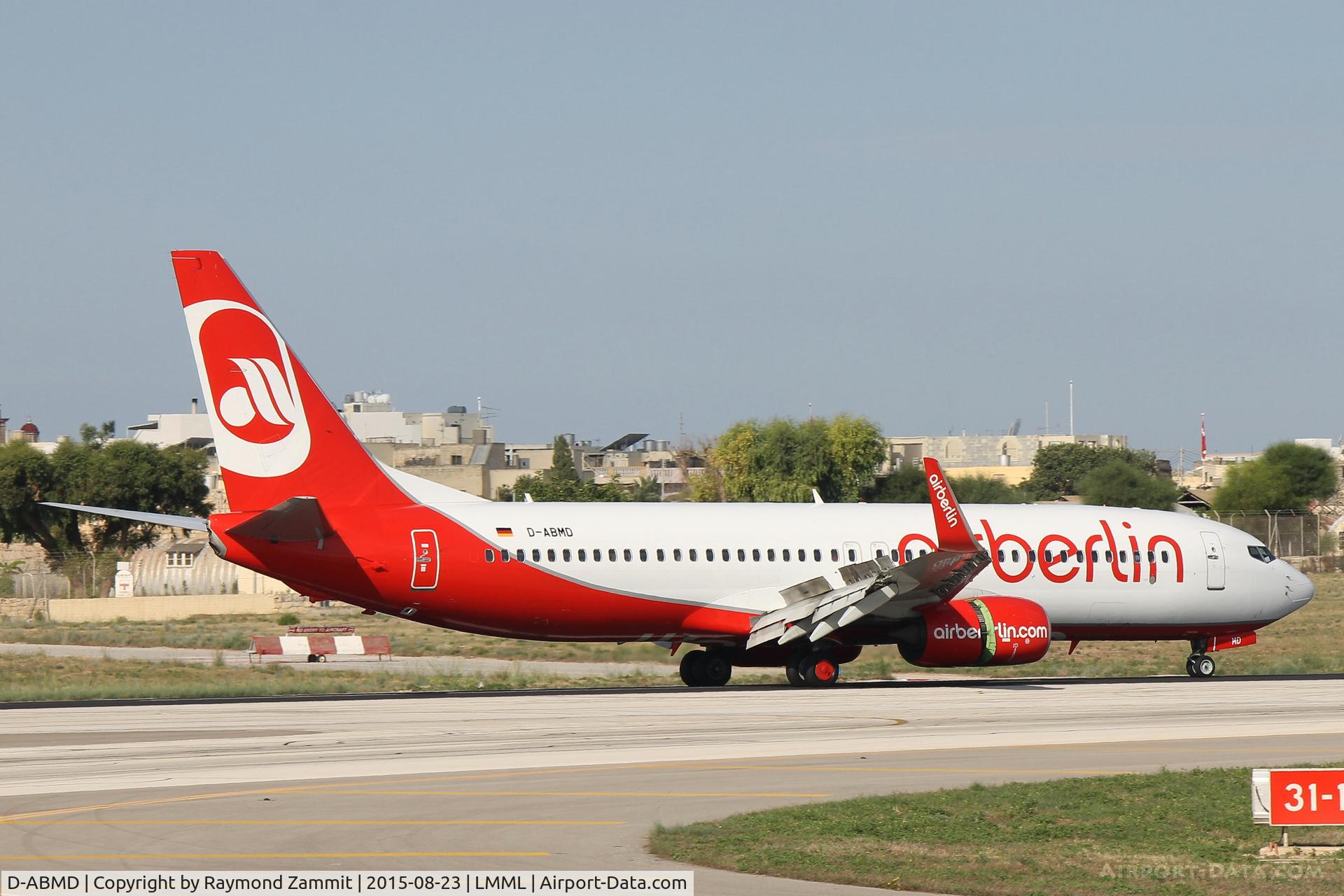 D-ABMD, 2011 Boeing 737-86J C/N 37761, B737-800 D-ABMD Air Berlin