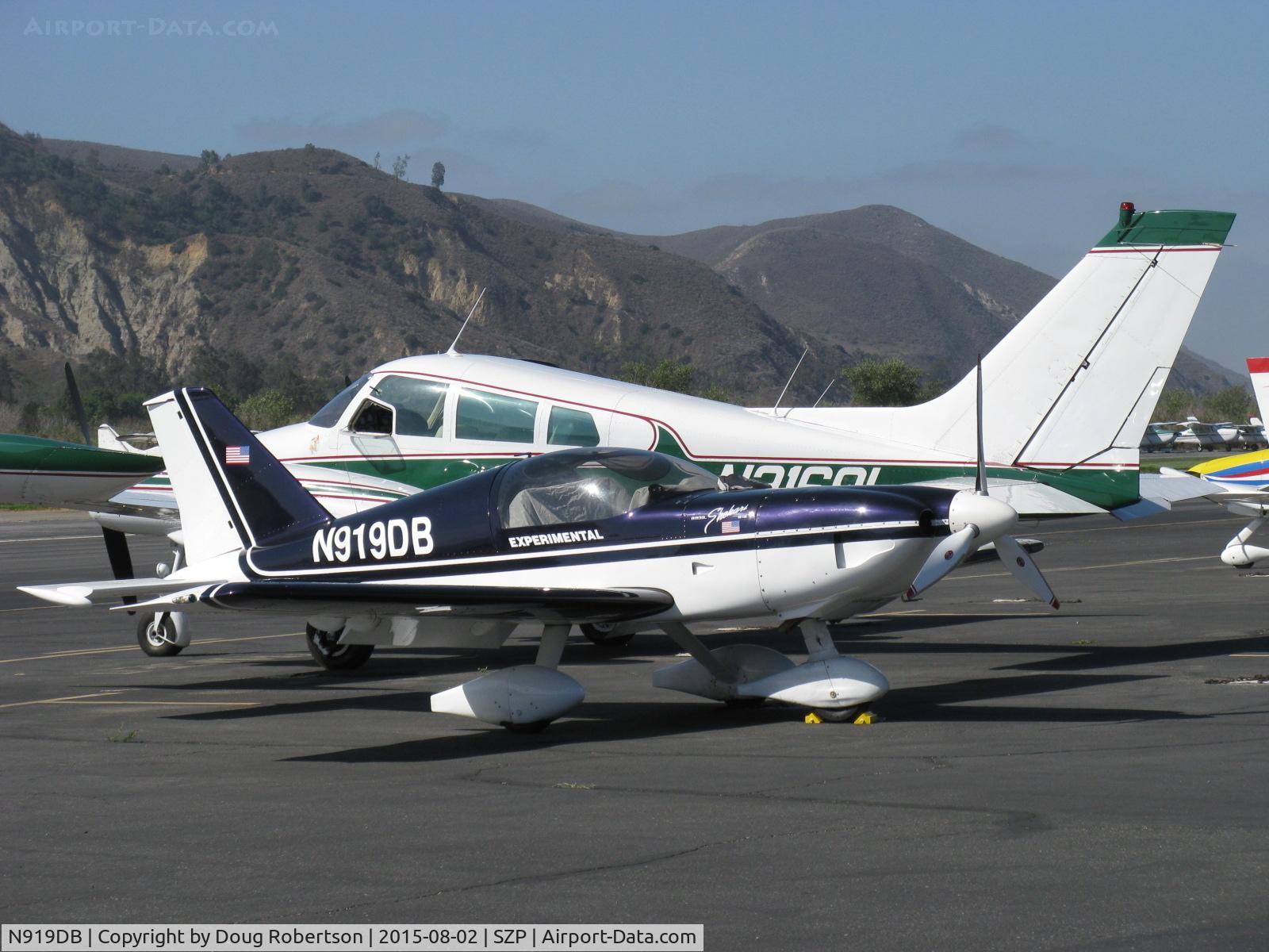 N919DB, 2001 Rans S-16 Shekari C/N 1198005, 2001 Bailie RANS S-16 SHEKARI, Lycoming O-320 160 Hp, on transient ramp