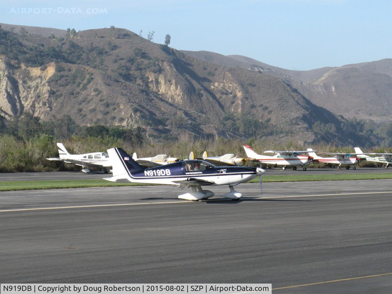 N919DB, 2001 Rans S-16 Shekari C/N 1198005, 2001 Bailie RANS S-16 SHEKARI, Lycoming O-320 160 Hp, taxi off the active