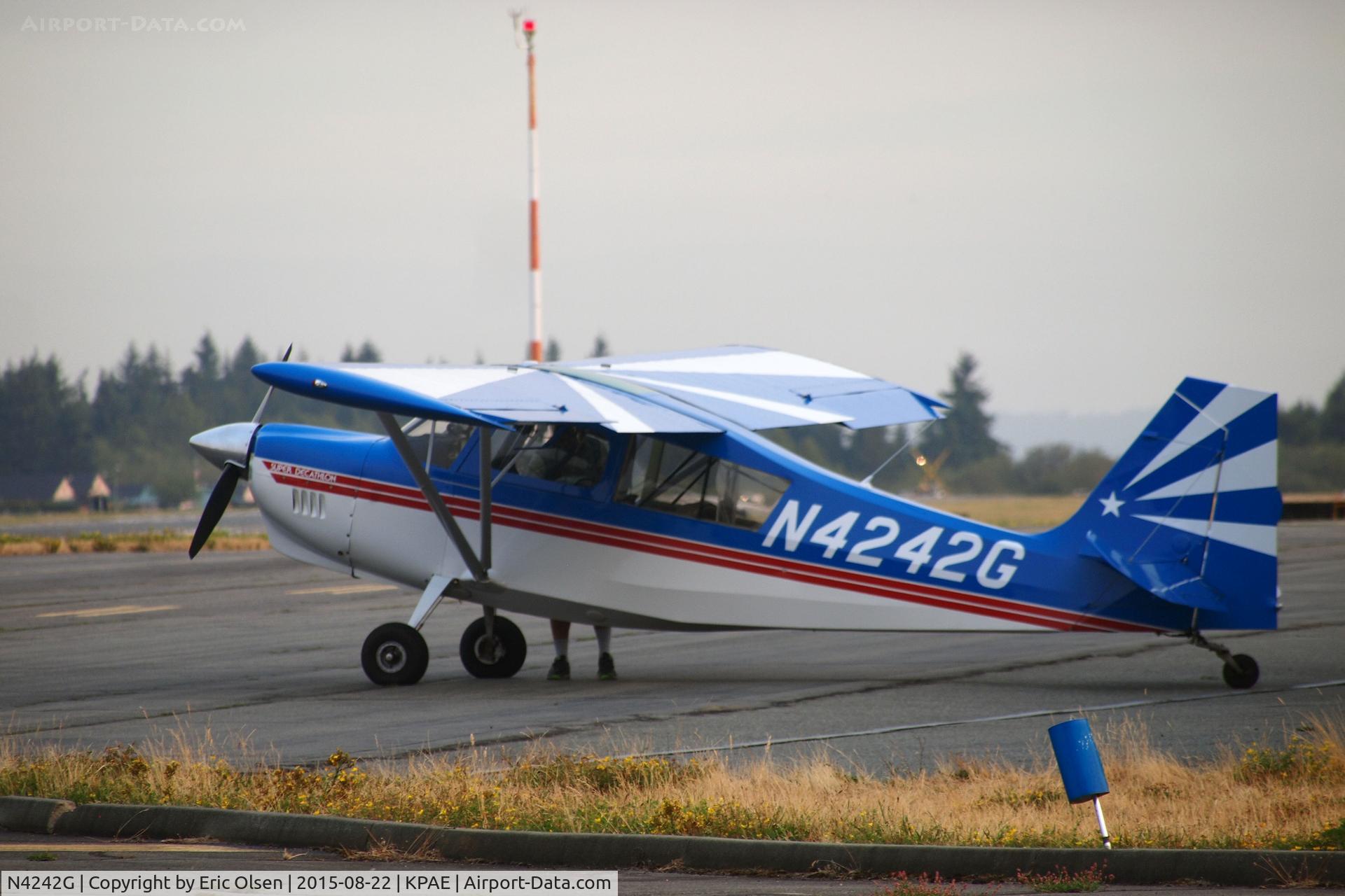 N4242G, 2000 American Champion 8KCAB Super Decathlon C/N 867-2000, American Champion at Paine Field.
