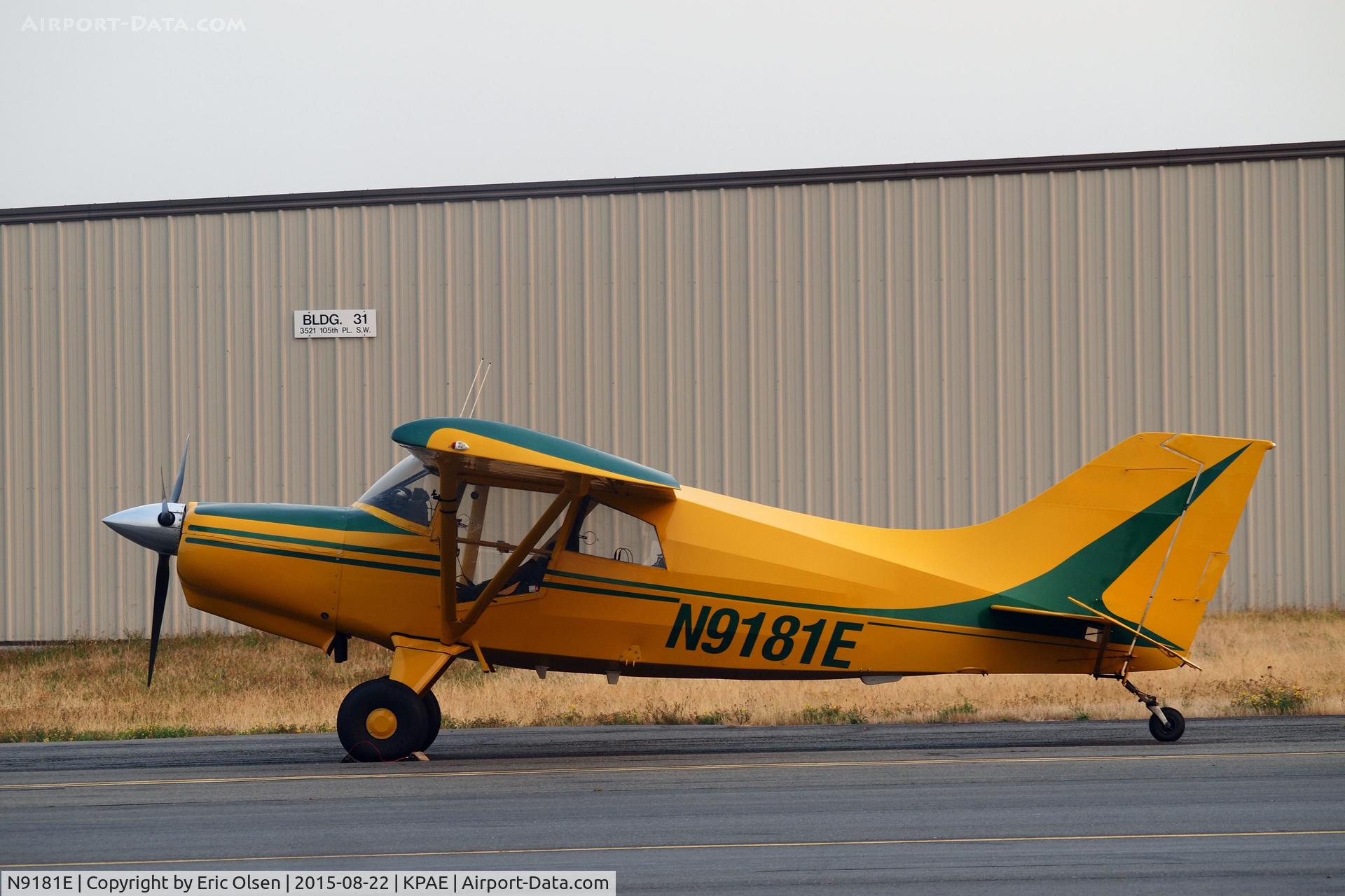 N9181E, 1977 Maule M-5-235C Lunar Rocket C/N 7132C, 1977 Maule at Paine Field for Challenge Air.