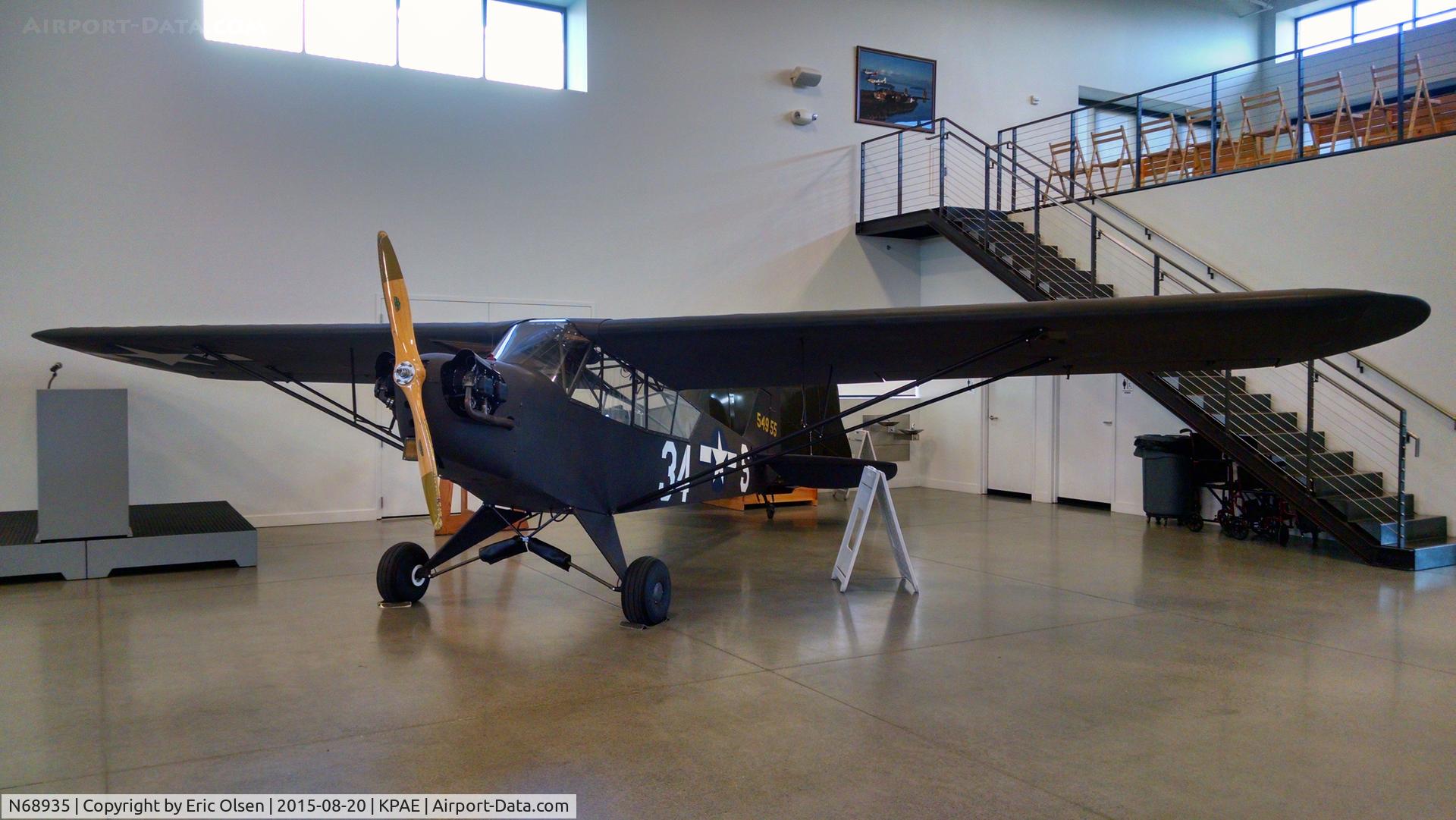 N68935, 1944 Piper J3C-65 Cub C/N 13695, 1944 Piper  at the Historic Flight Foundation.