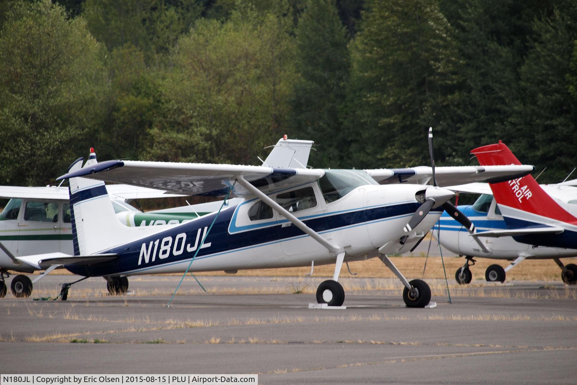 N180JL, 1957 Cessna 180A C/N 32858, 1957 Cessna at Thun Field.