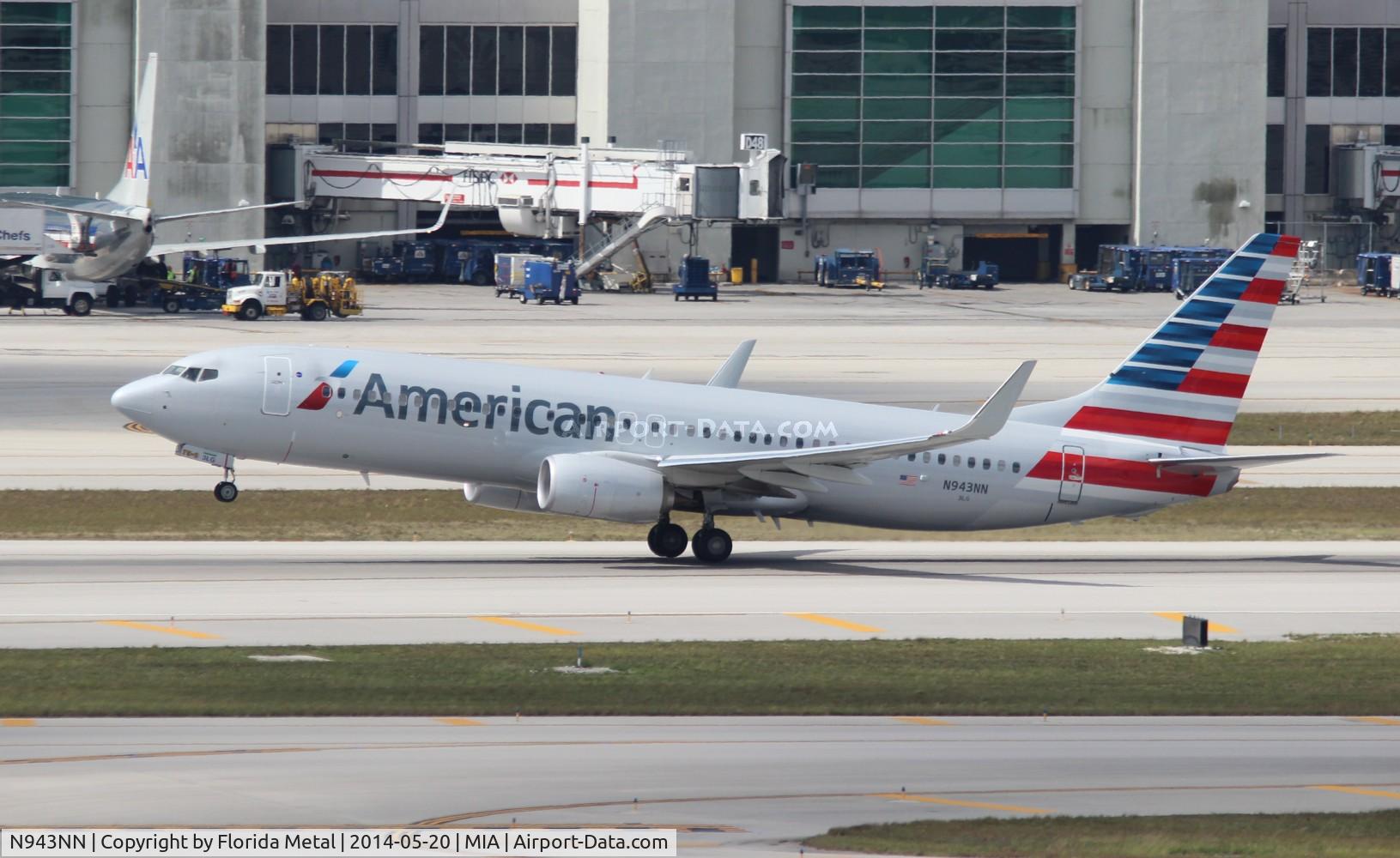 N943NN, 2013 Boeing 737-823 C/N 31177, American
