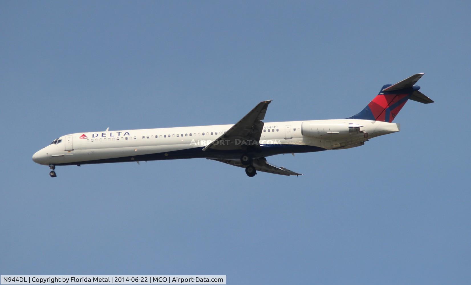 N944DL, 1989 McDonnell Douglas MD-88 C/N 49817, Delta