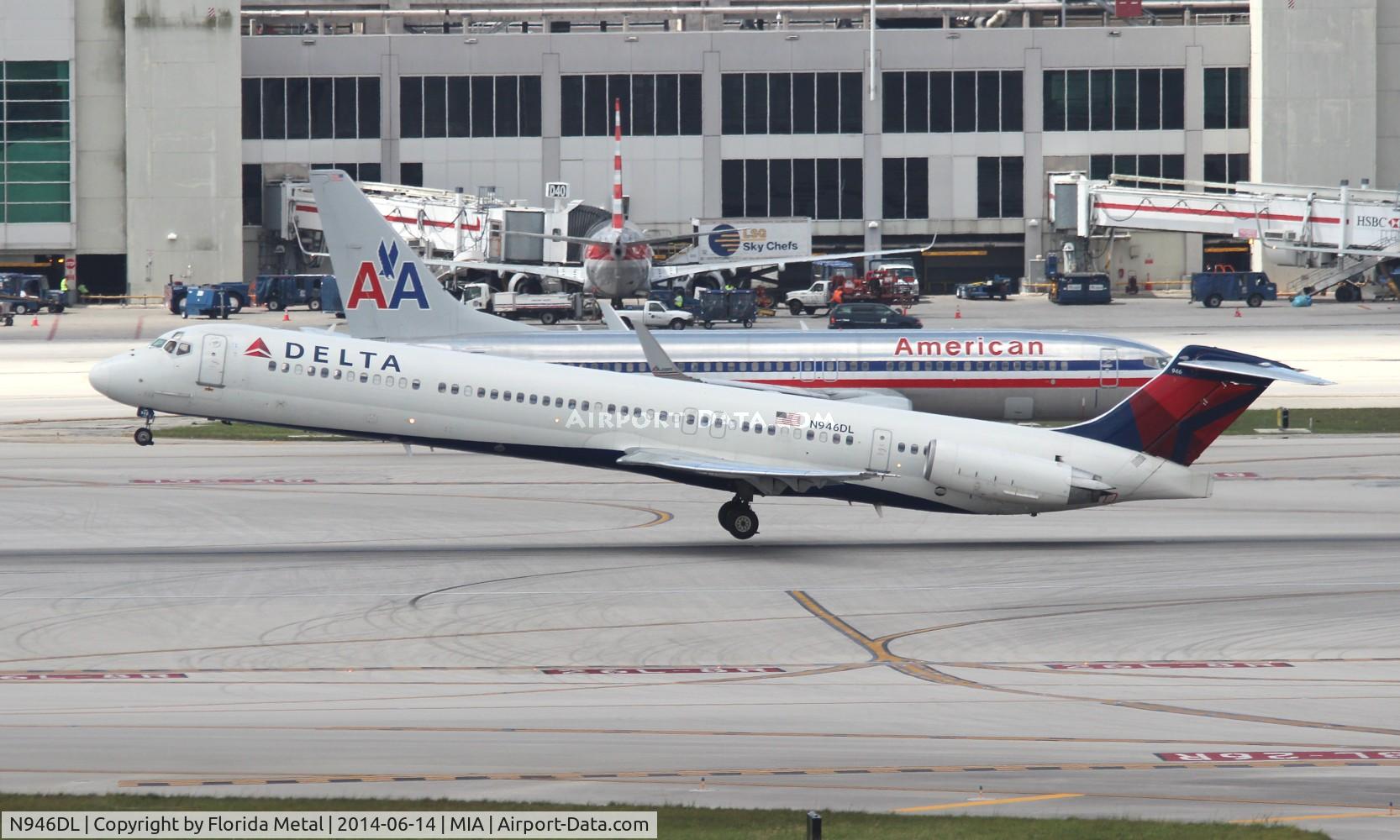 N946DL, 1989 McDonnell Douglas MD-88 C/N 49819, Delta