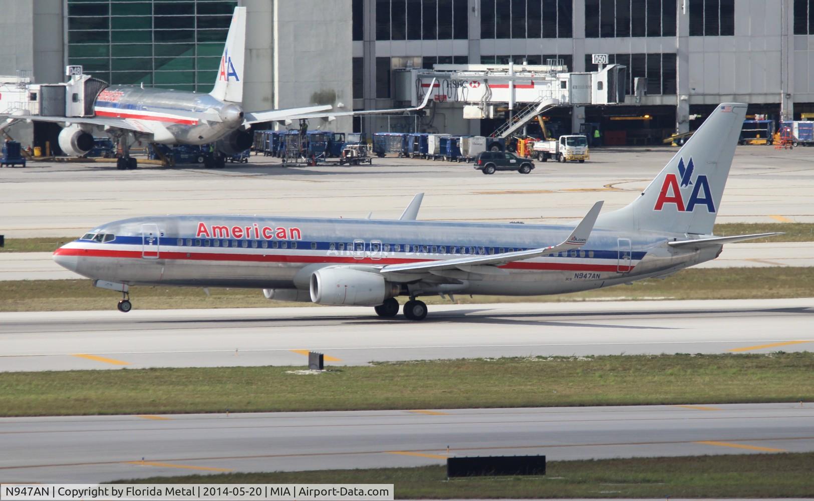 N947AN, 2000 Boeing 737-823 C/N 29536, American