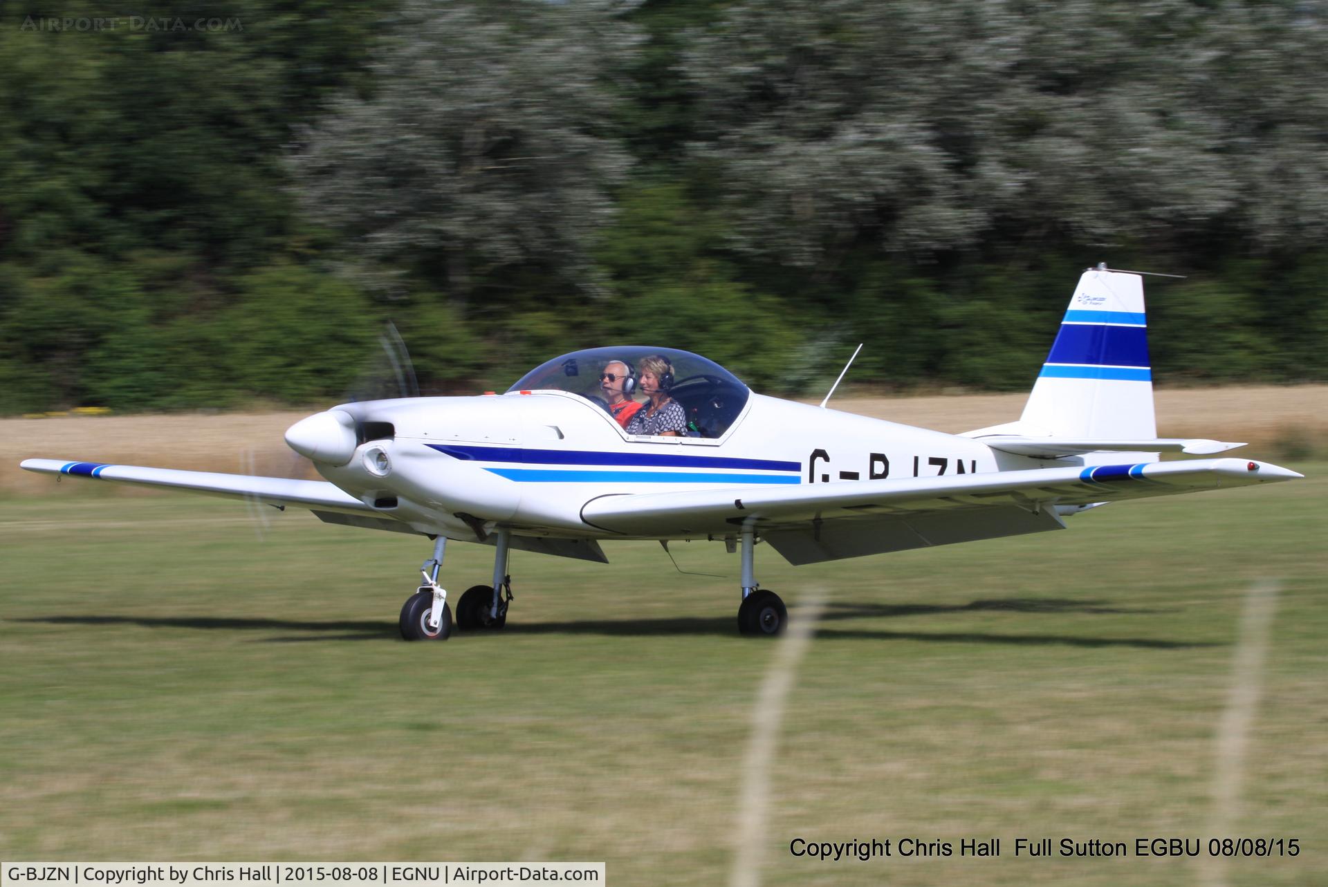 G-BJZN, 1982 Slingsby T-67A Firefly C/N 1997, at the Vale of York LAA strut flyin, Full Sutton