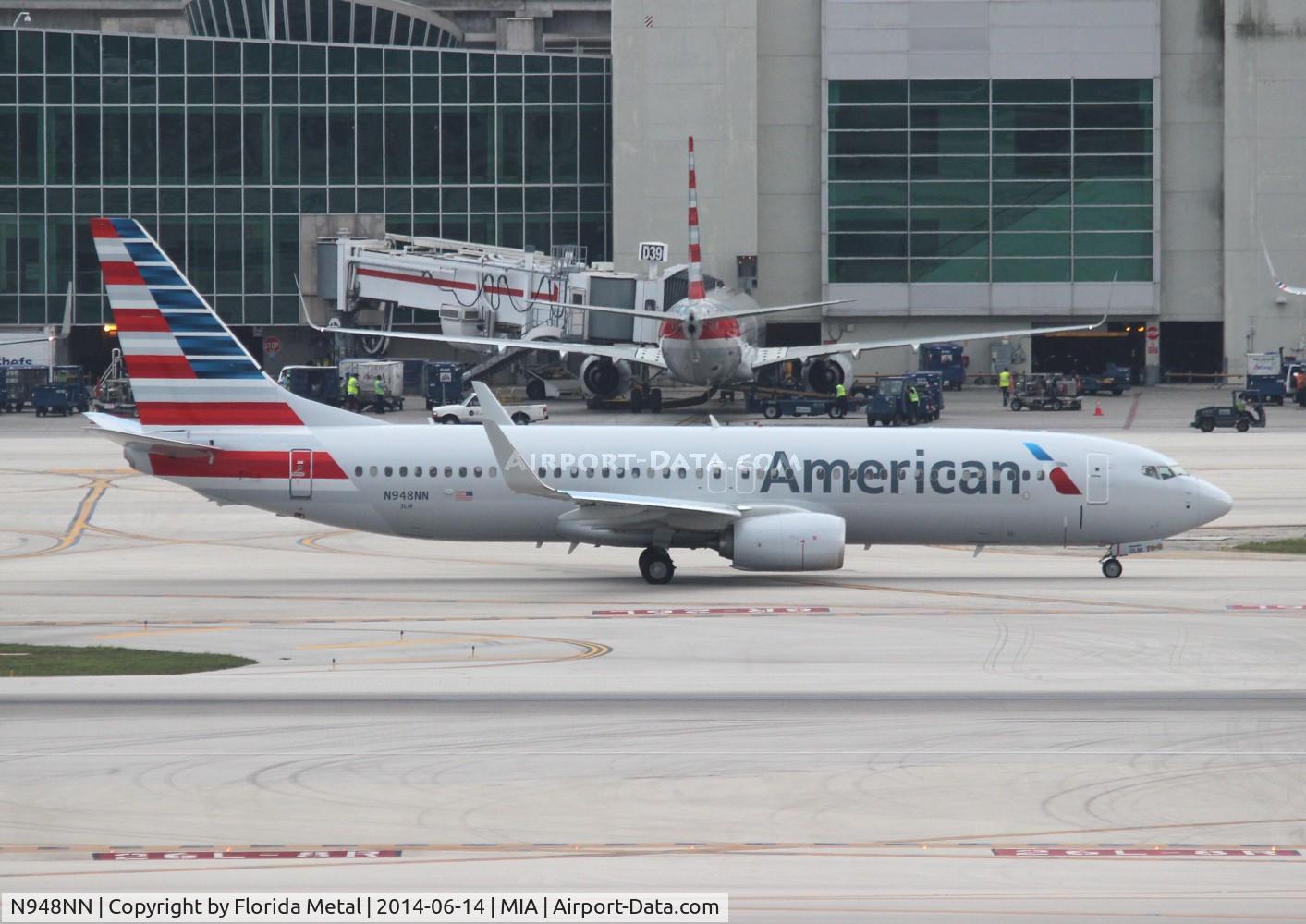 N948NN, 2014 Boeing 737-823 C/N 31189, American