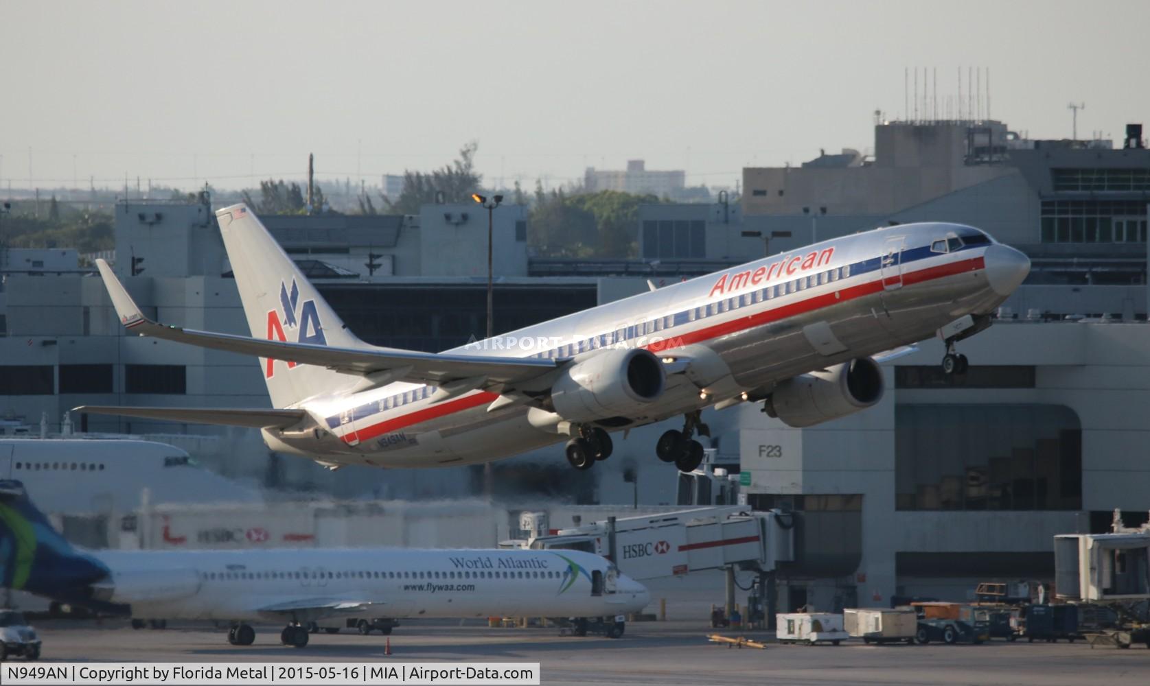 N949AN, 2000 Boeing 737-823 C/N 29537, American