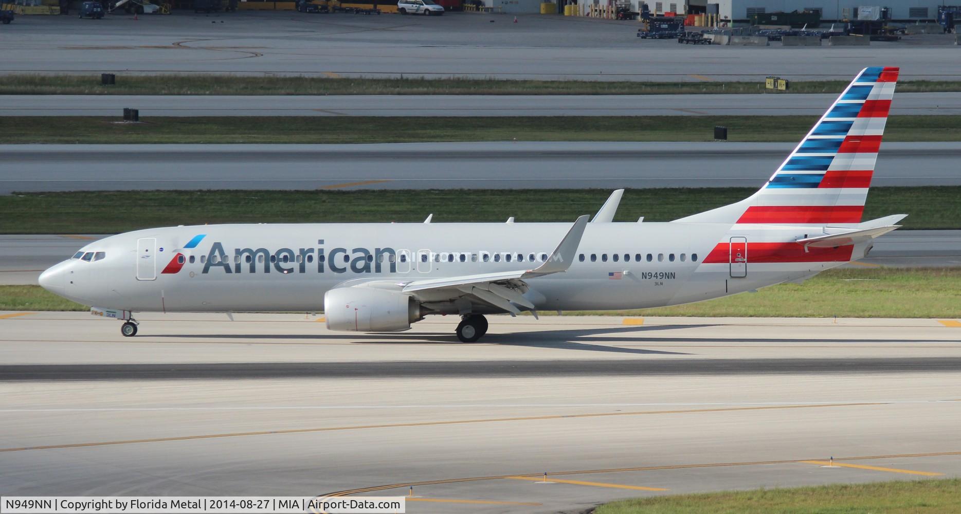 N949NN, 2014 Boeing 737-823 C/N 31192, American