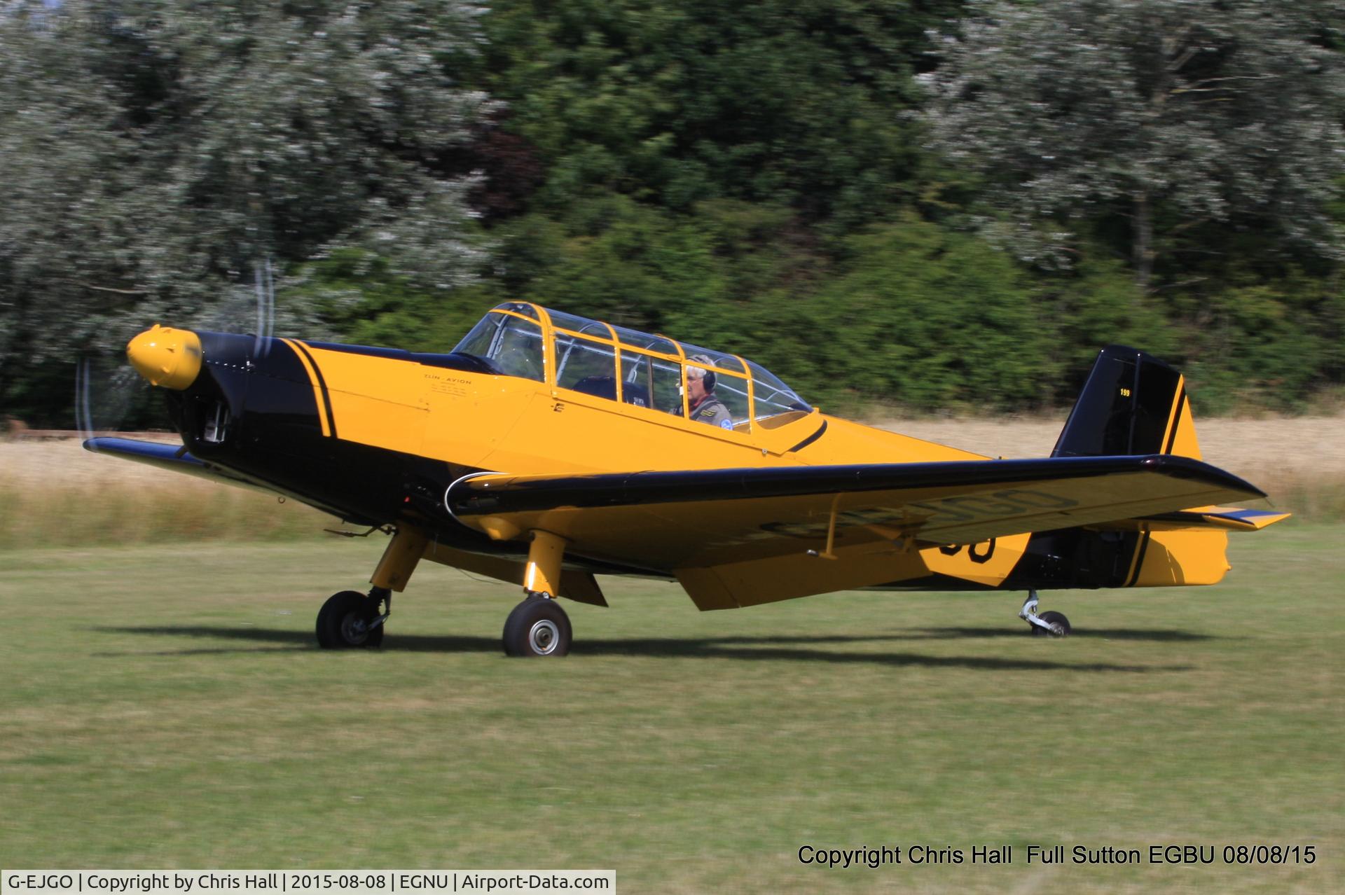 G-EJGO, 1958 Zlin Z-226 Trener C/N 199, at the Vale of York LAA strut flyin, Full Sutton