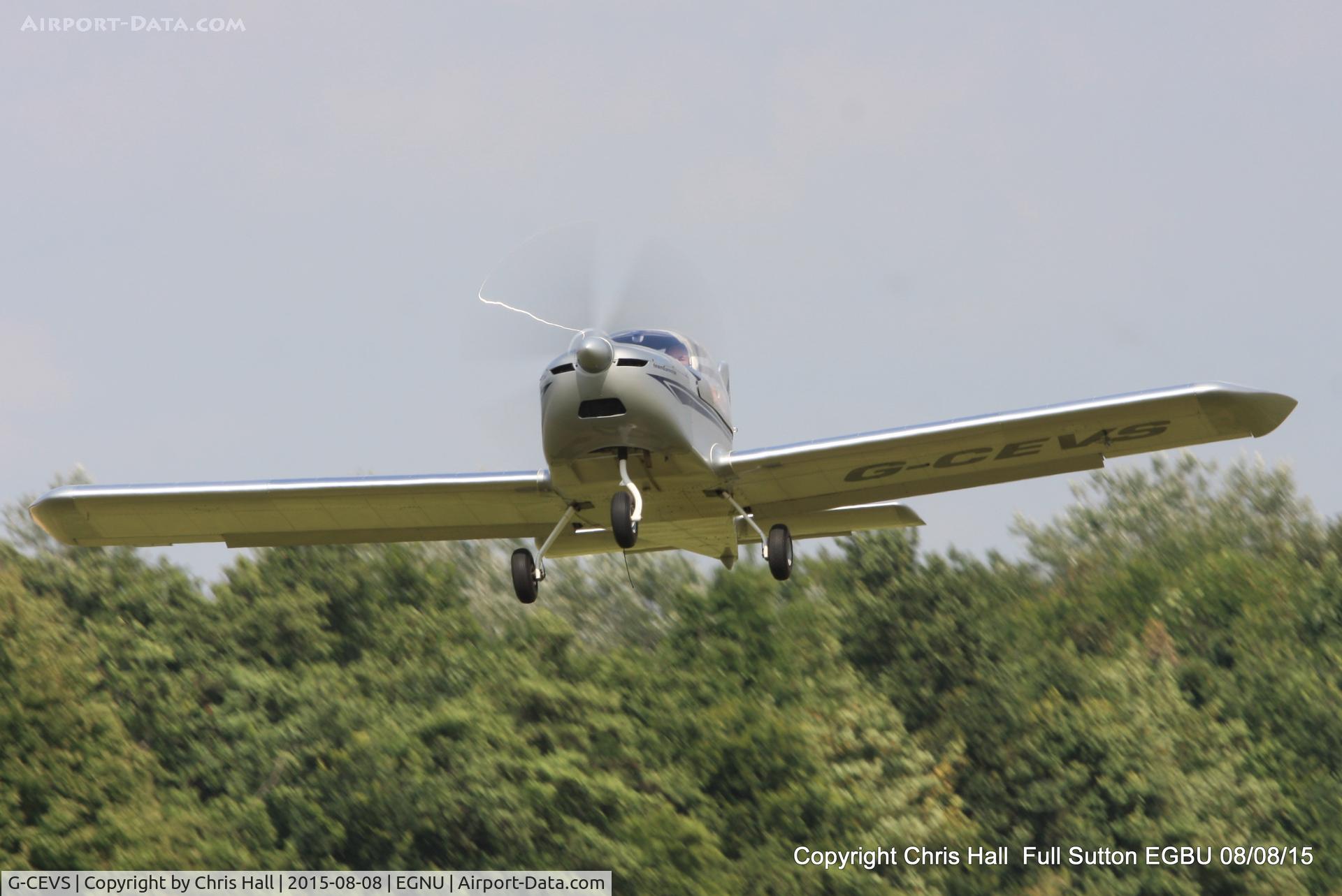 G-CEVS, 2007 Cosmik EV-97 TeamEurostar UK C/N 3102, at the Vale of York LAA strut flyin, Full Sutton