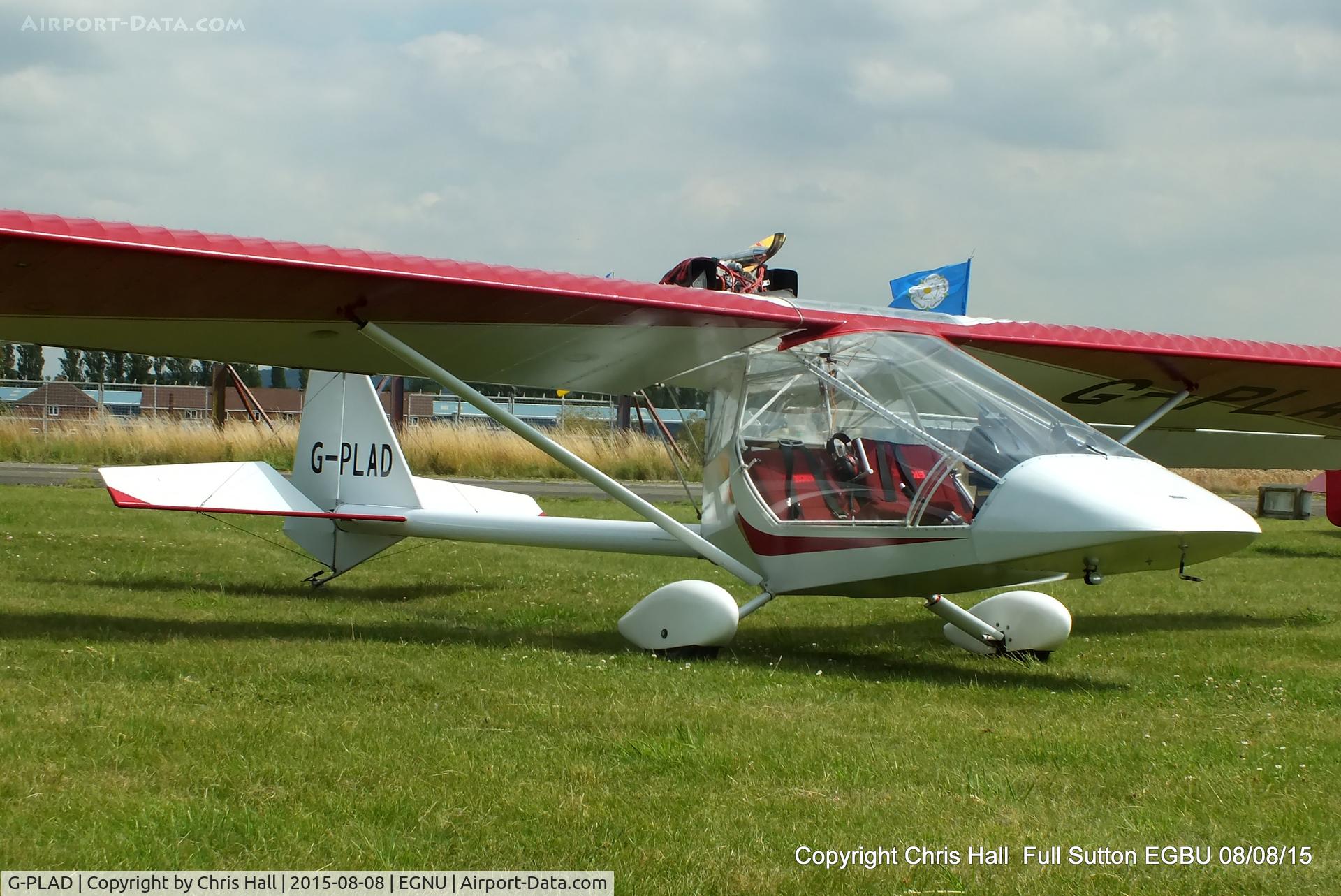 G-PLAD, 2006 Kolb Twinstar Mk III Xtra C/N PFA 205-14350, at the Vale of York LAA strut flyin, Full Sutton