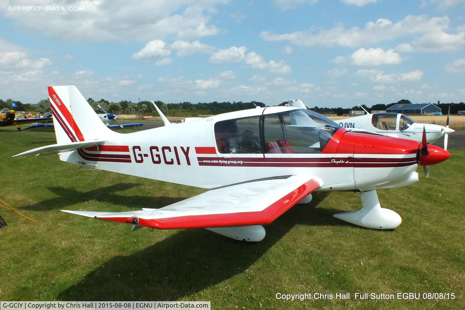 G-GCIY, 1980 Robin DR-400-140B Major C/N 1488, at the Vale of York LAA strut flyin, Full Sutton