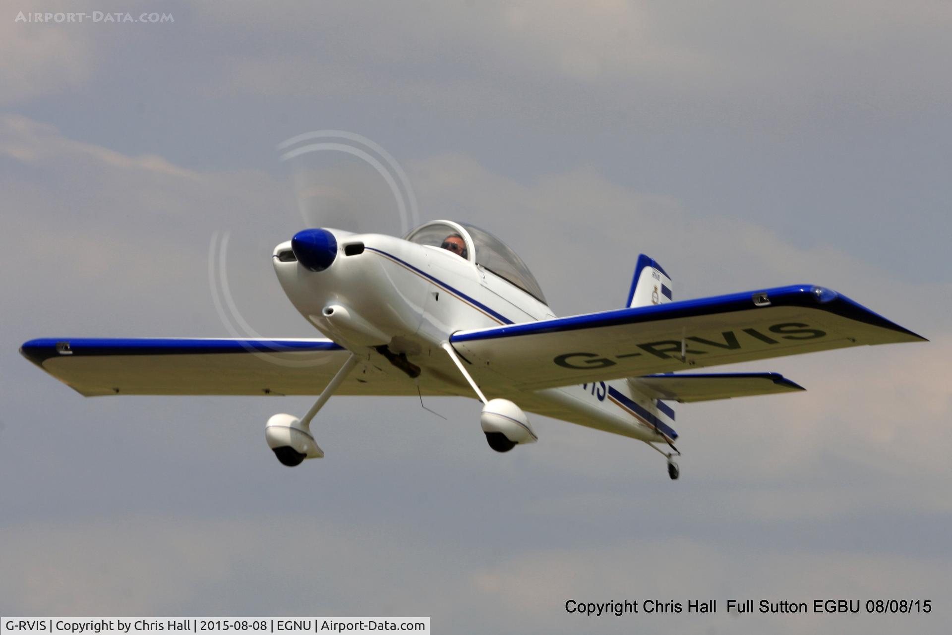 G-RVIS, 2003 Vans RV-8 C/N PFA 303-14031, at the Vale of York LAA strut flyin, Full Sutton