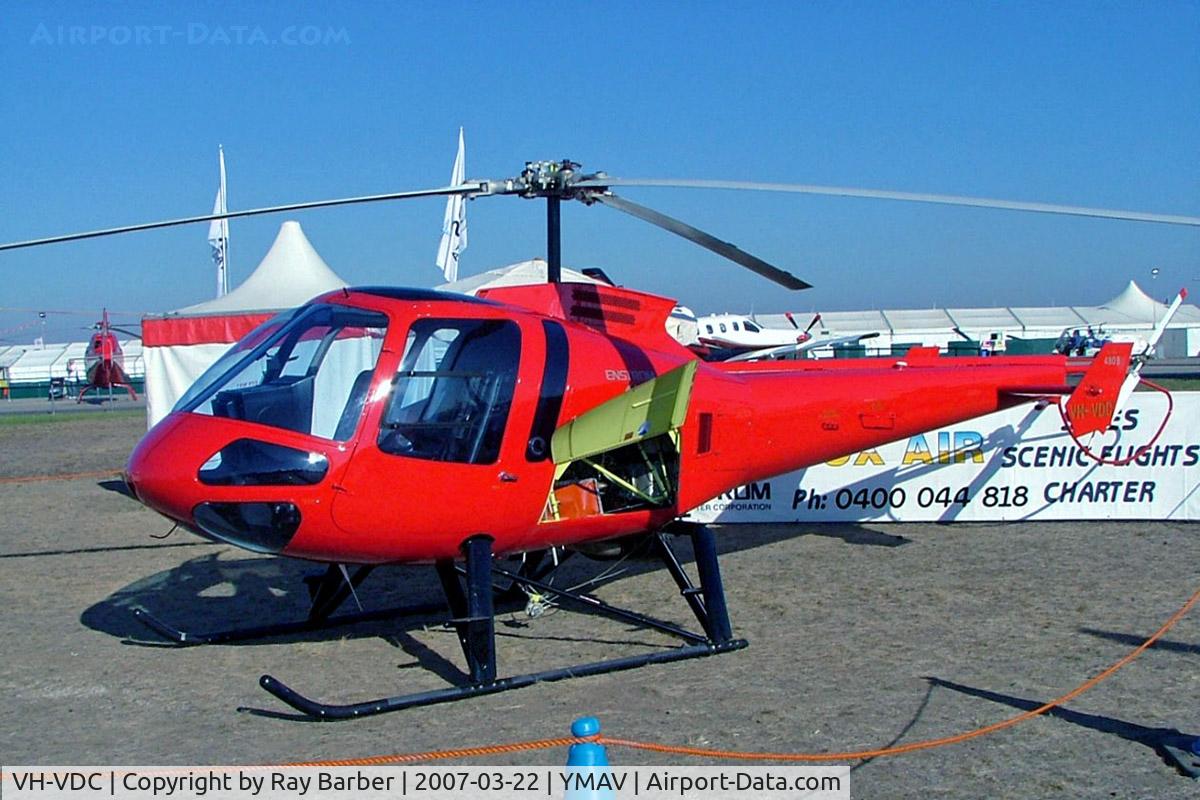 VH-VDC, 2002 Enstrom 480B C/N 5049, Enstrom 480B [5049] Avalon~VH 22/03/2007