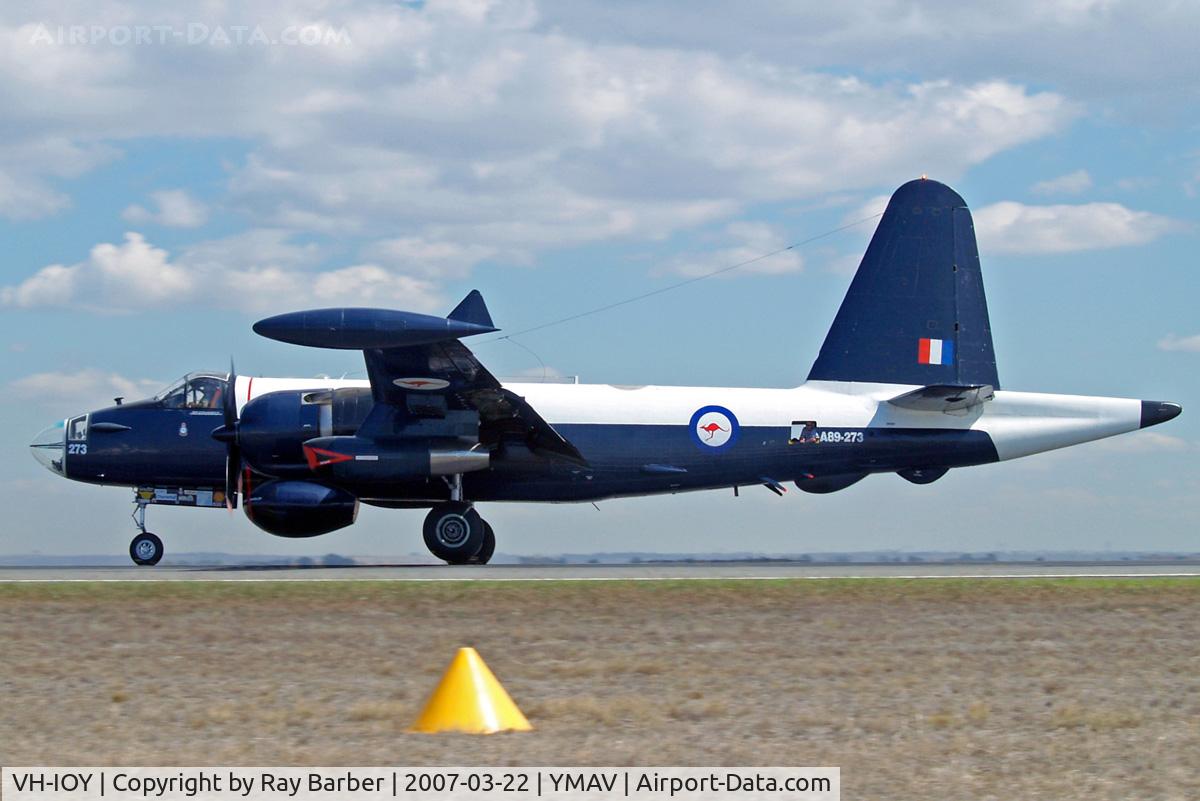 VH-IOY, 1961 Lockheed SP-2H (P2V-7S) Neptune C/N 726-7273, Lockheed SP-2H Neptune [726-7273] Avalon~VH 22/03/2007