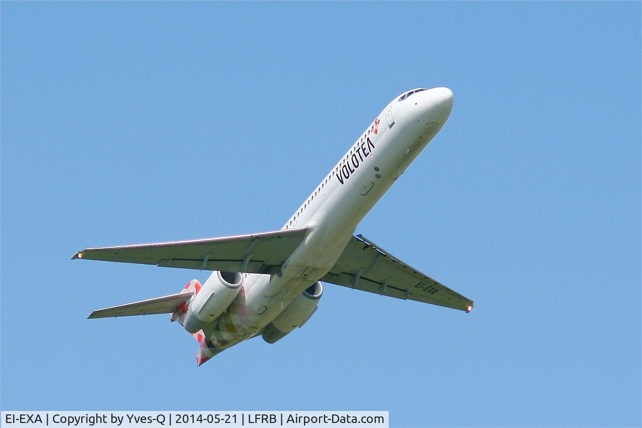 EI-EXA, 2003 Boeing 717-2BL C/N 55172, Boeing 717-2BL, Take off rwy 07R, Brest-Bretagne Airport (LFRB-BES)