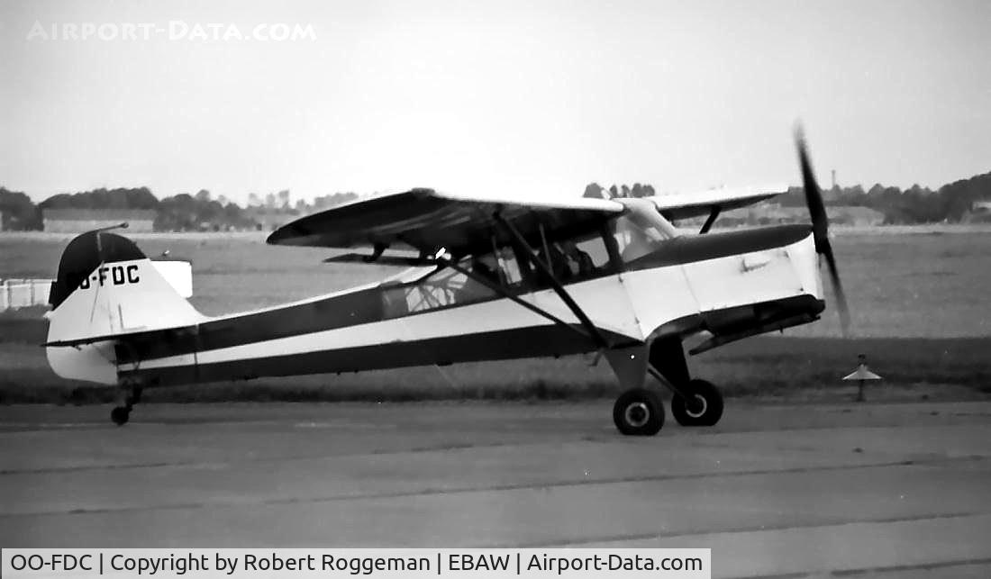 OO-FDC, Auster AOP.6 C/N 2824, 1965.
