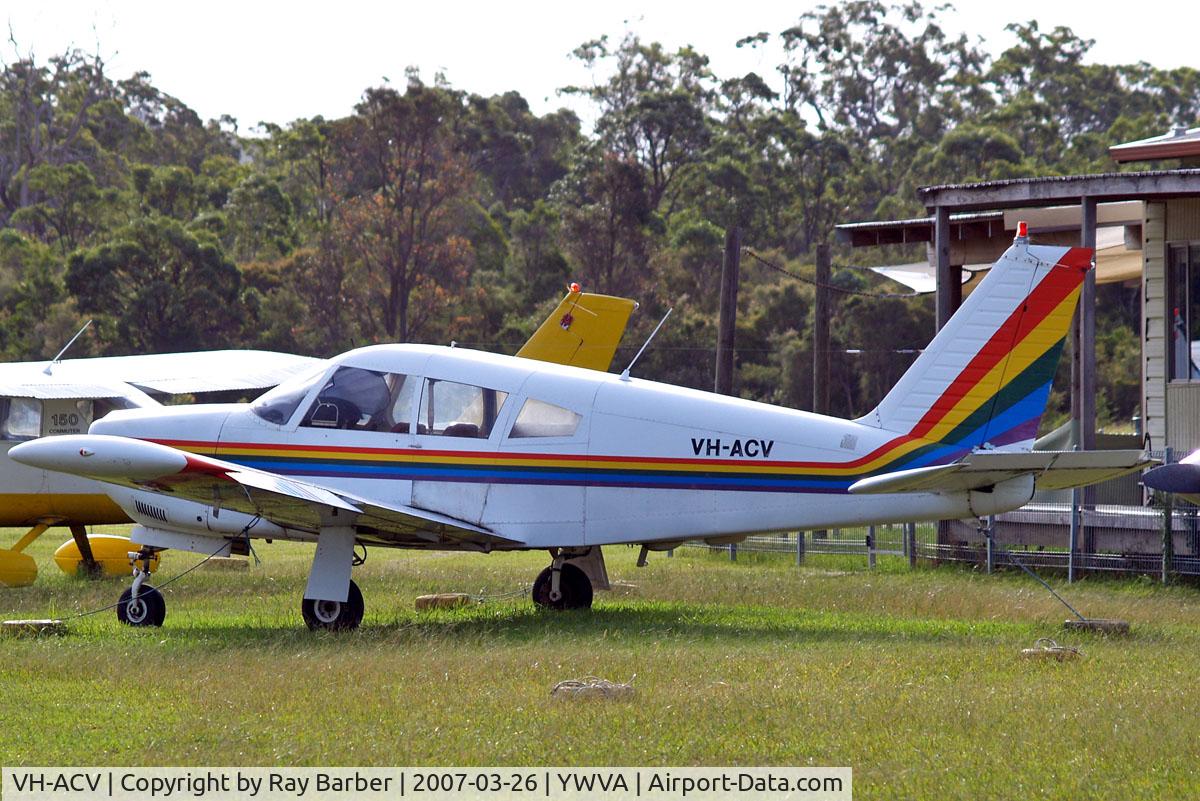 VH-ACV, 1969 Piper PA-28R-200 Cherokee Arrow C/N 28R-35374, Piper PA-28R-200 Cherokee Arrow [28R-35374] Warnervale~VH 26/03/2007