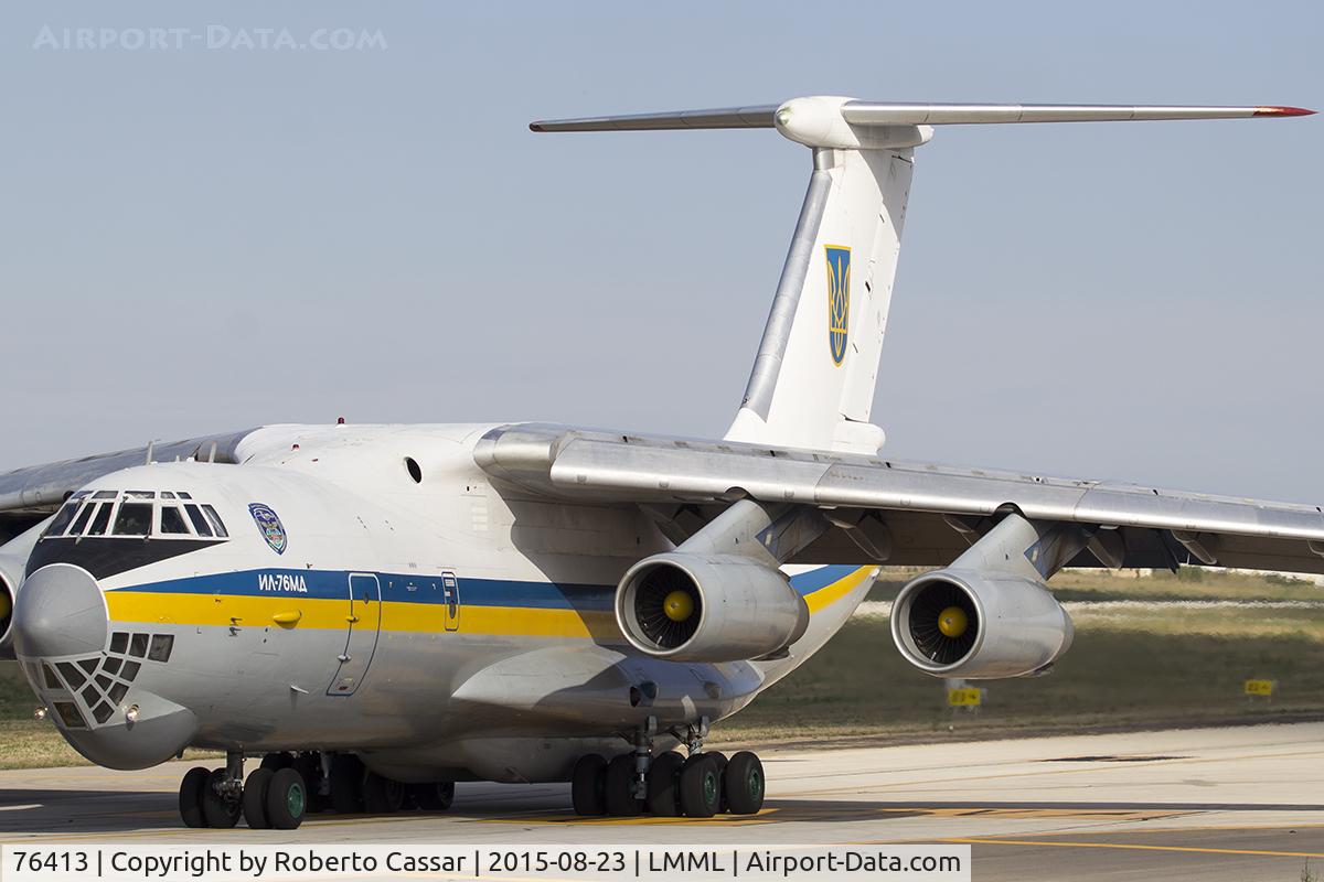 76413, 1991 Ilyushin IL-76MD C/N 1013407215, Charlie