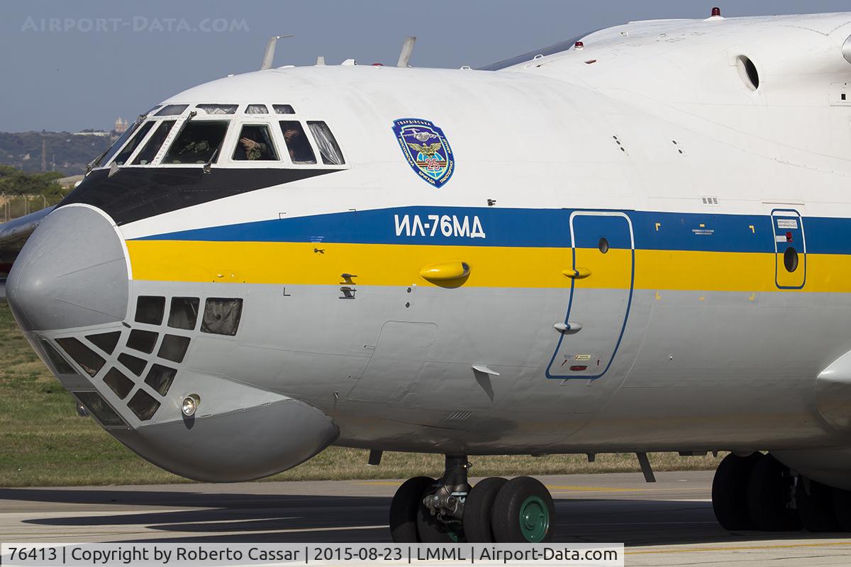76413, 1991 Ilyushin IL-76MD C/N 1013407215, Charlie