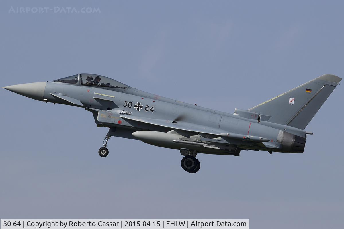 30 64, Eurofighter EF-2000 Typhoon S C/N GS047, Leeuwarden
