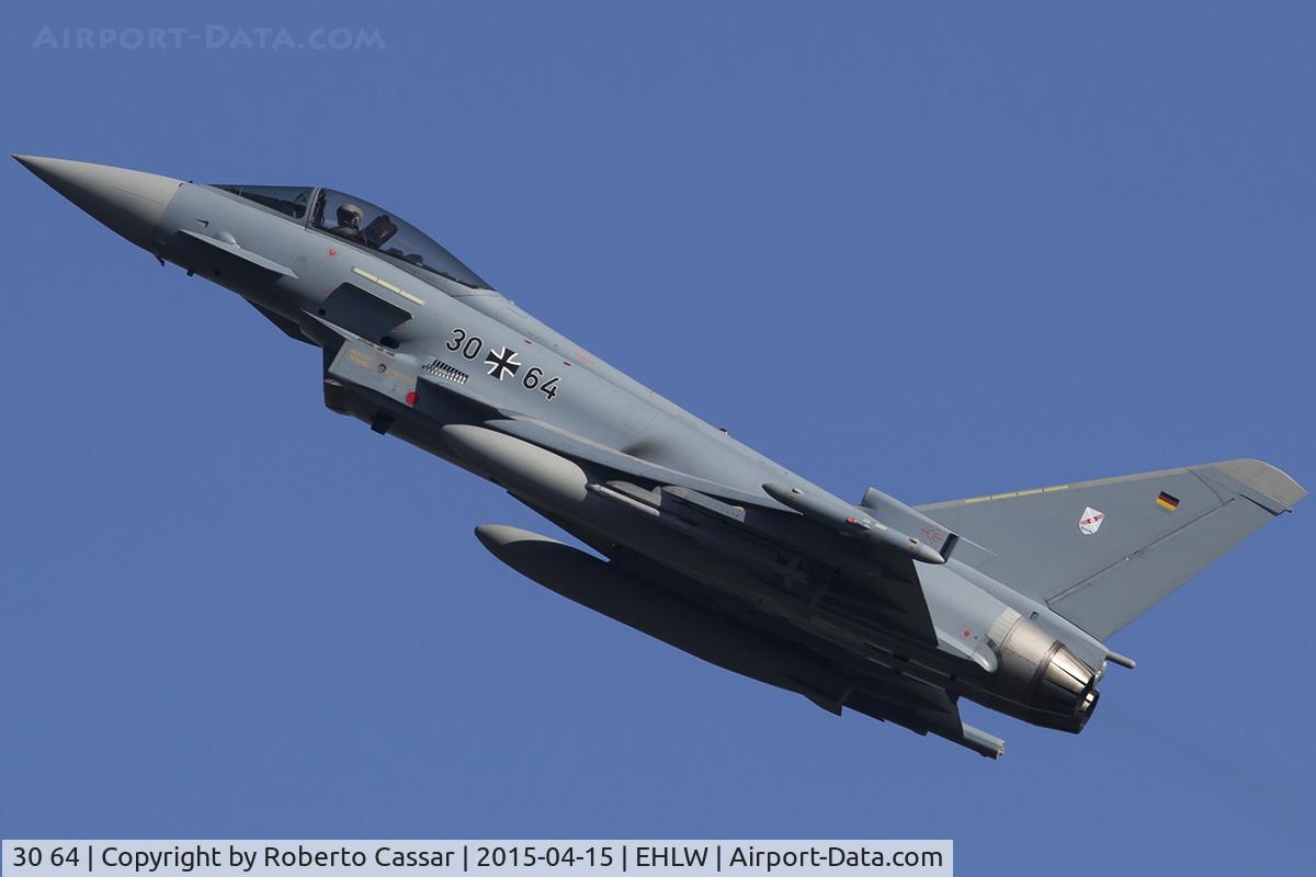 30 64, Eurofighter EF-2000 Typhoon S C/N GS047, Leeuwarden