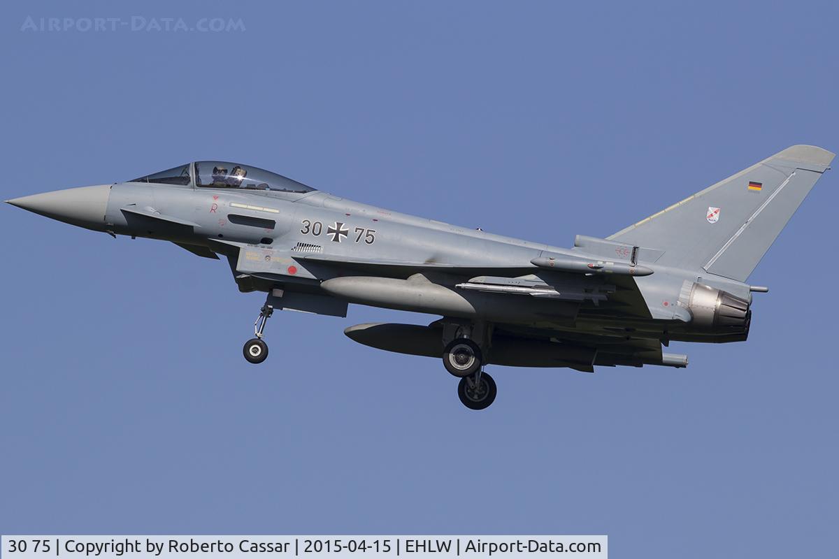 30 75, Eurofighter EF-2000 Typhoon S C/N GS056, Leeuwarden
