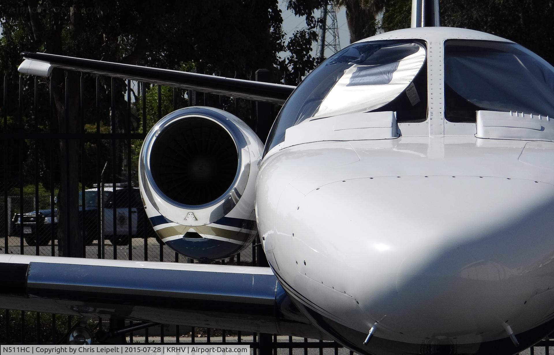 N511HC, 1979 Cessna 501 Citation I/SP C/N 501-0136, 1979 Cessna Citation I visiting at Reid Hillview Airport, San Jose, CA.