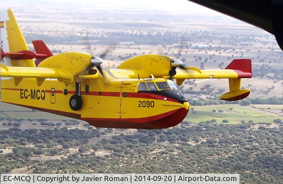 EC-MCQ, 2013 Bombardier CL-415 (CL-215-6B11) C/N 2090, CL-415 #2090, operated by Inaer for the Spanish Ministry of Agriculture