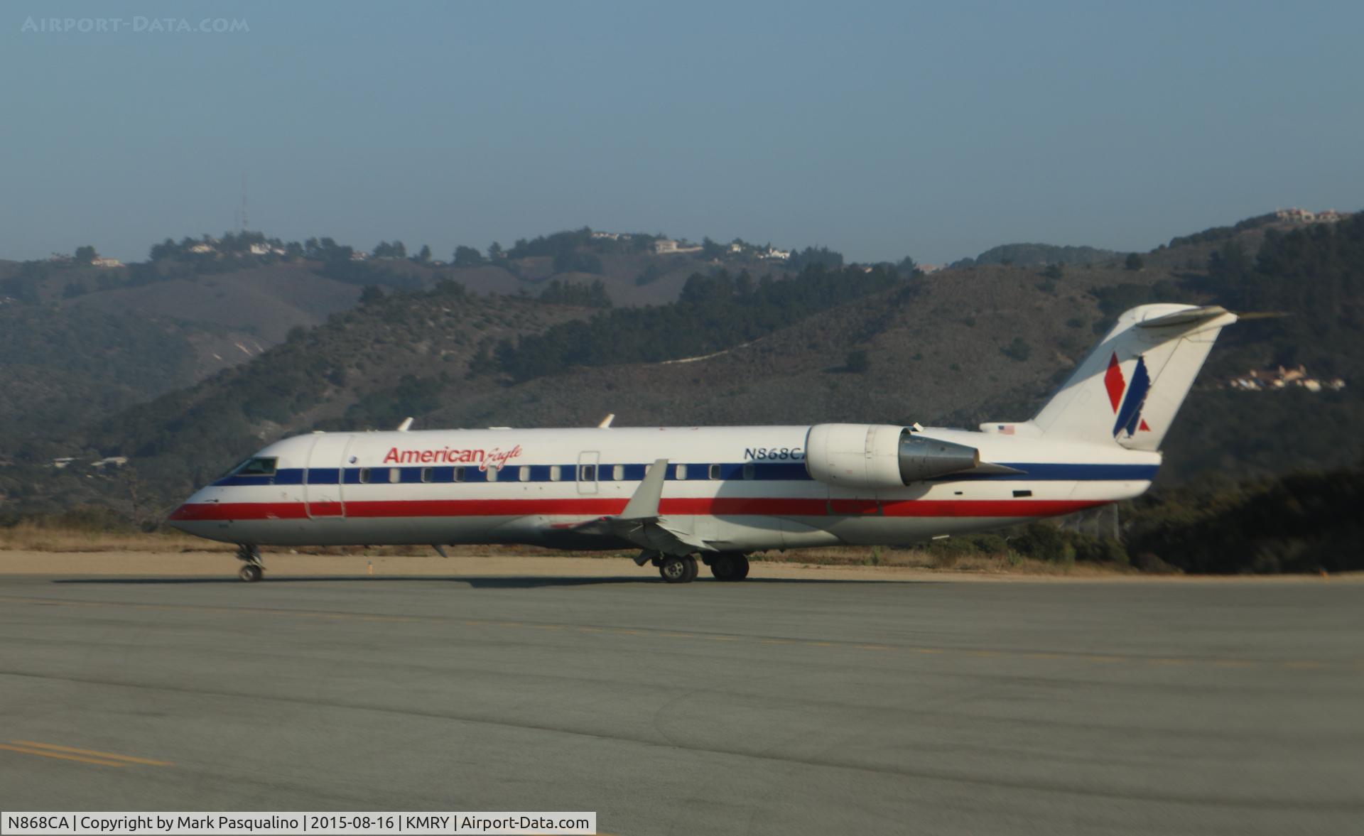 N868CA, 2000 Bombardier CRJ-100ER (CL-600-2B19) C/N 7427, CL-600-2B19