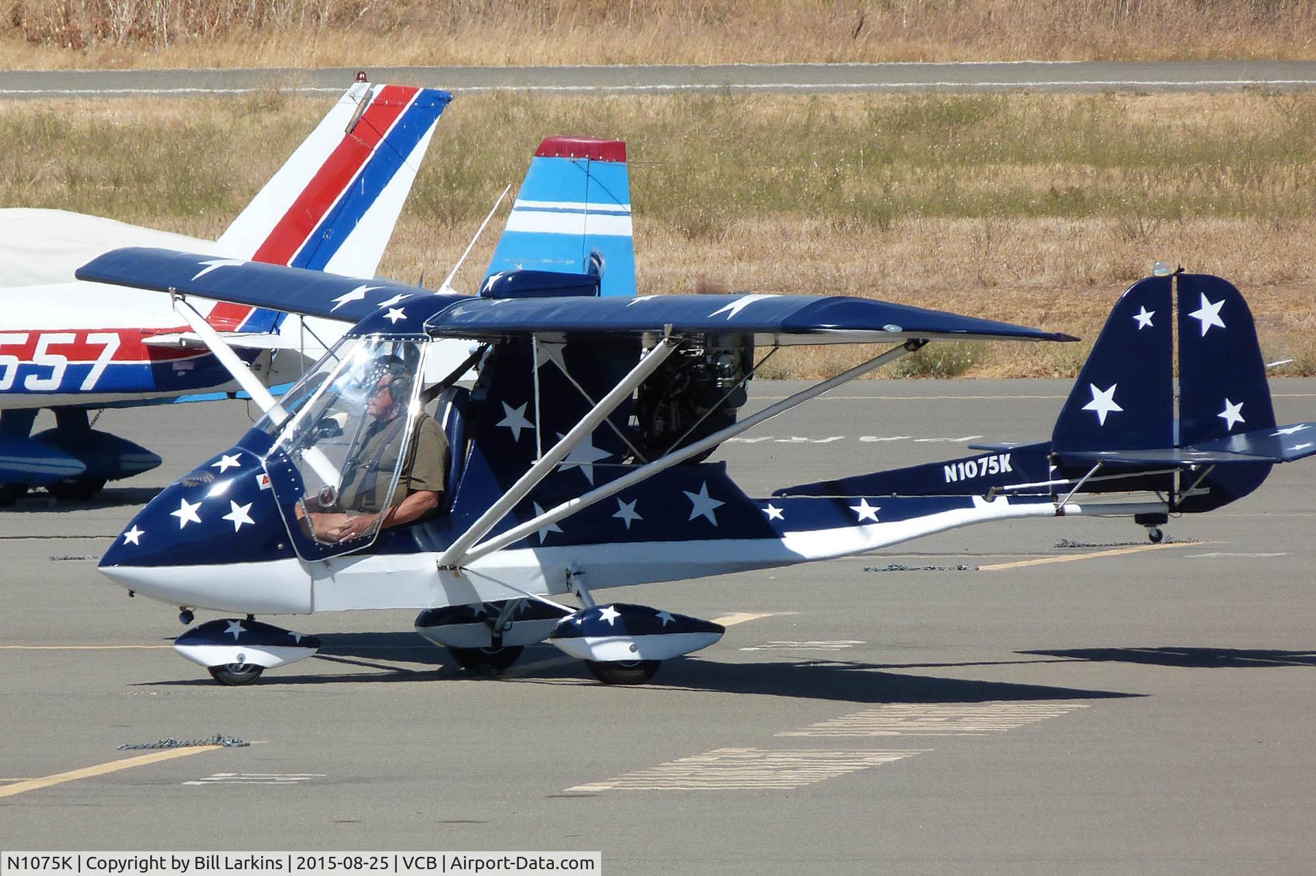 N1075K, Quad City Challenger I C/N CH2-1194-0513, Arriving at Nut Tree