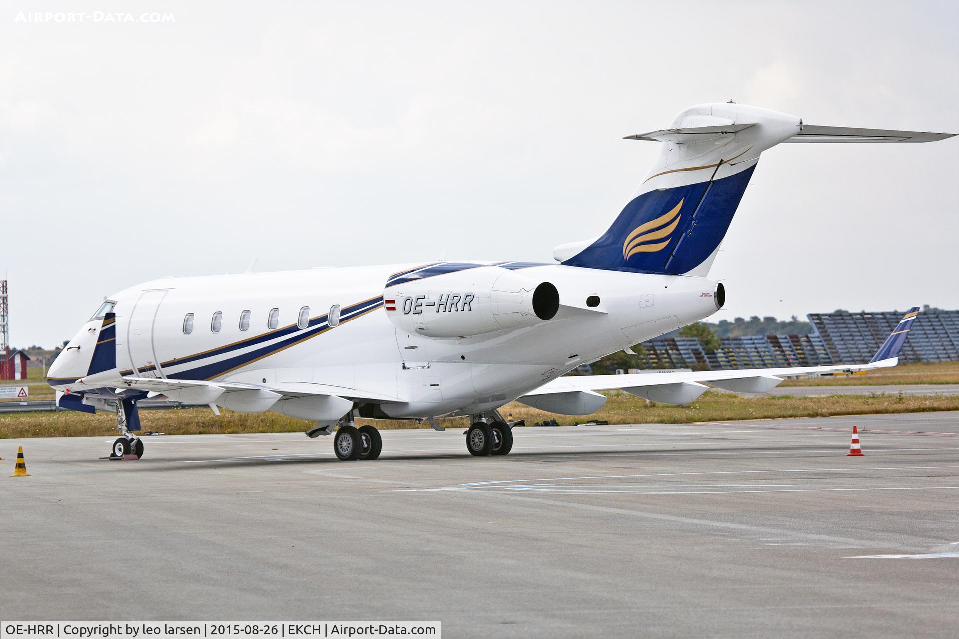 OE-HRR, 2004 Bombardier Challenger 300 (BD-100-1A10) C/N 20033, Copenhagen 26.8.15